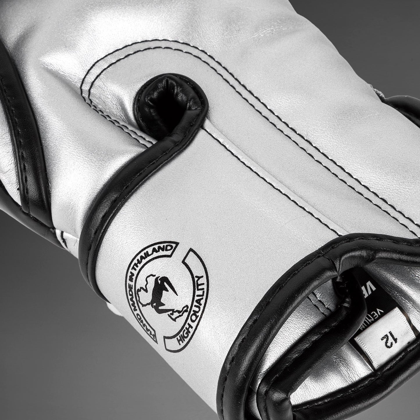 Gants de boxe Venum Elite - Argent/Noir