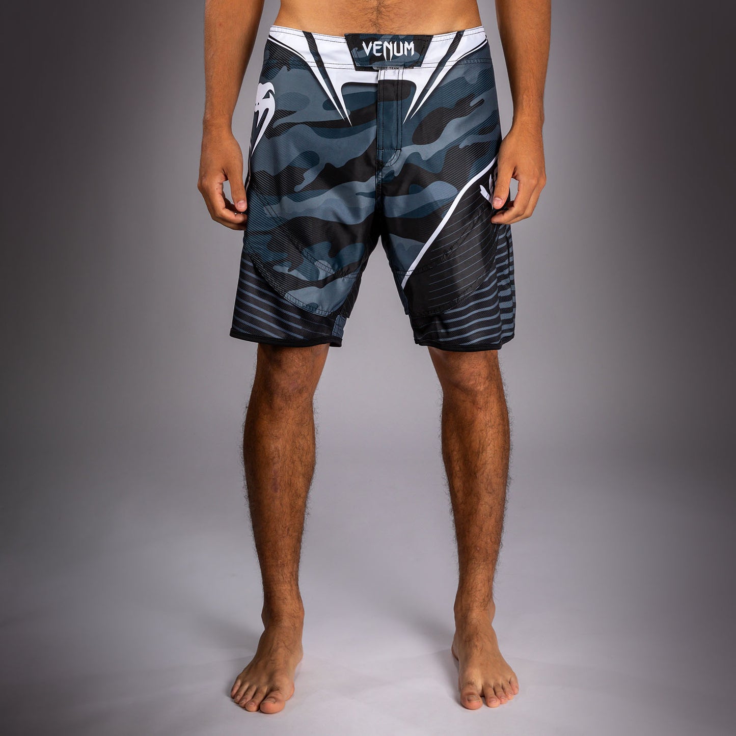 Short de Combat Venum Camo Hero - Bleu Marine Foncé/Bleu