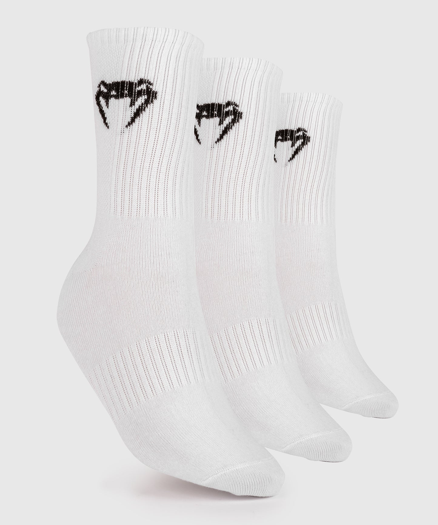 Chaussettes Venum Classic - Lot de 3 paires - Blanc/Noir - Chaussettes