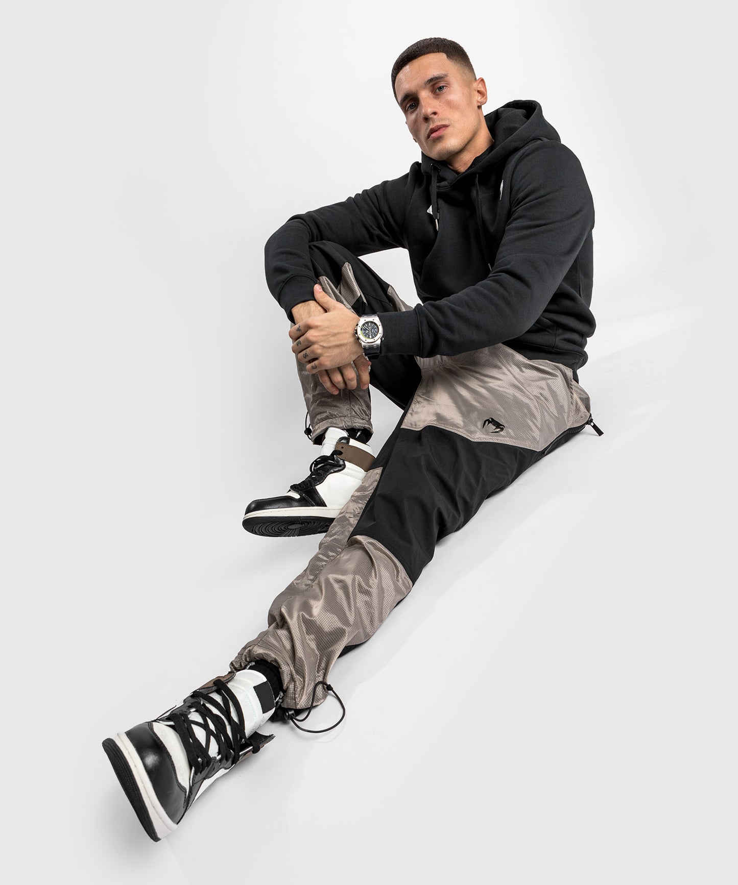 Pantalon de jogging Venum Laser XT - Oversize - Noir/Sable - product-type_Pantalons de jogging