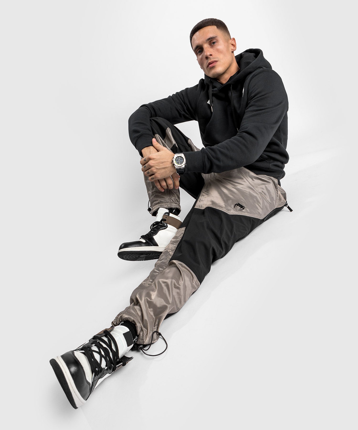 Pantalon de jogging Venum Laser XT - Oversize - Noir/Sable - product-type_Pantalons de jogging