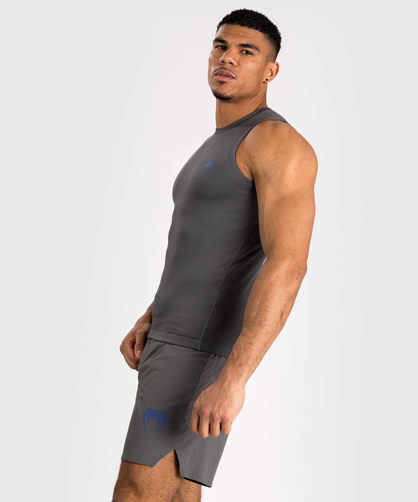 Rashguard sans manches pour hommes Venum Contender - Gris - Débardeurs