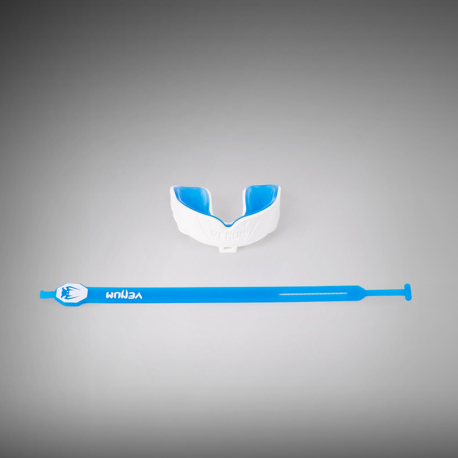 Protège-dents Venum Challenger avec/sans Sangles - Blanc/Bleu - product-type_Protège-dents