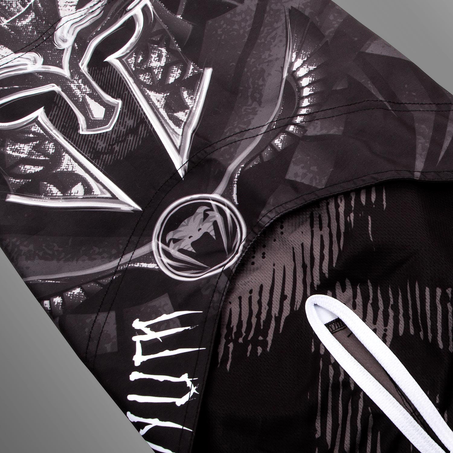 Fightshort Venum Gladiator 3.0 - Noir/Blanc - product-type_Shorts de MMA