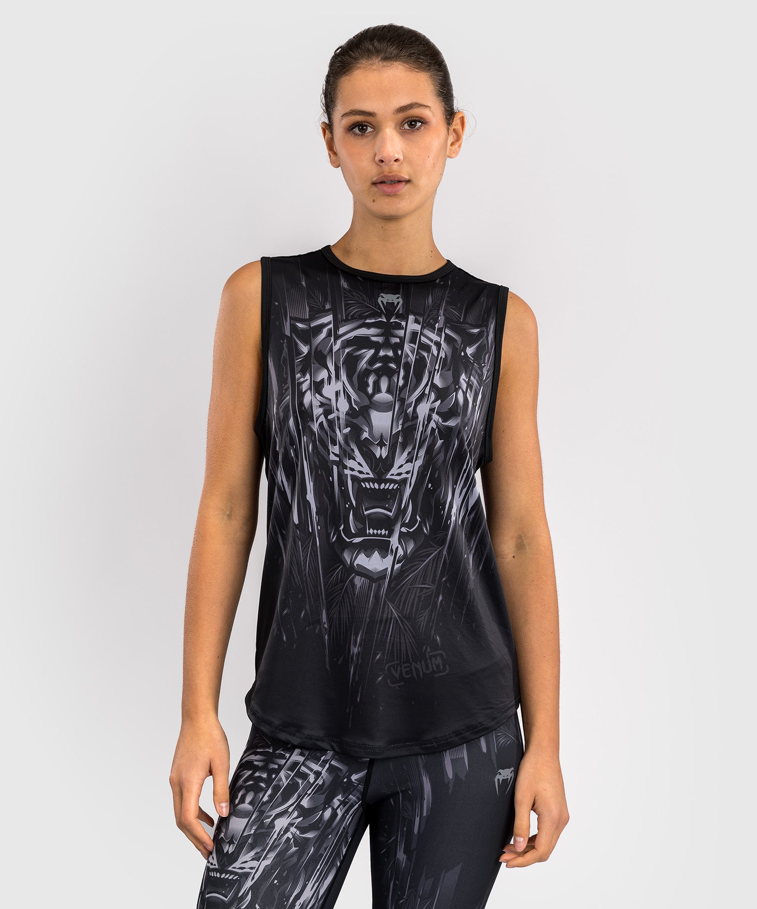 Débardeur Venum Tiger pour Femmes - Noir/Argent - product-type_Débardeurs