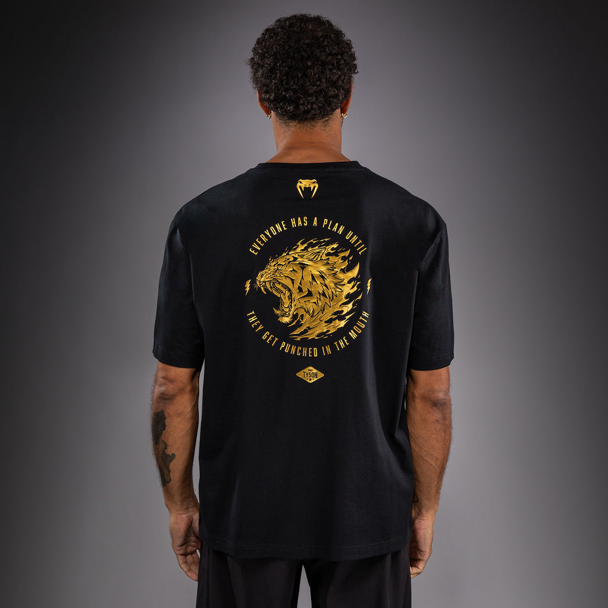 T-shirt Venum x Mike Tyson Tiger - Noir/Or - product-type_T-Shirts