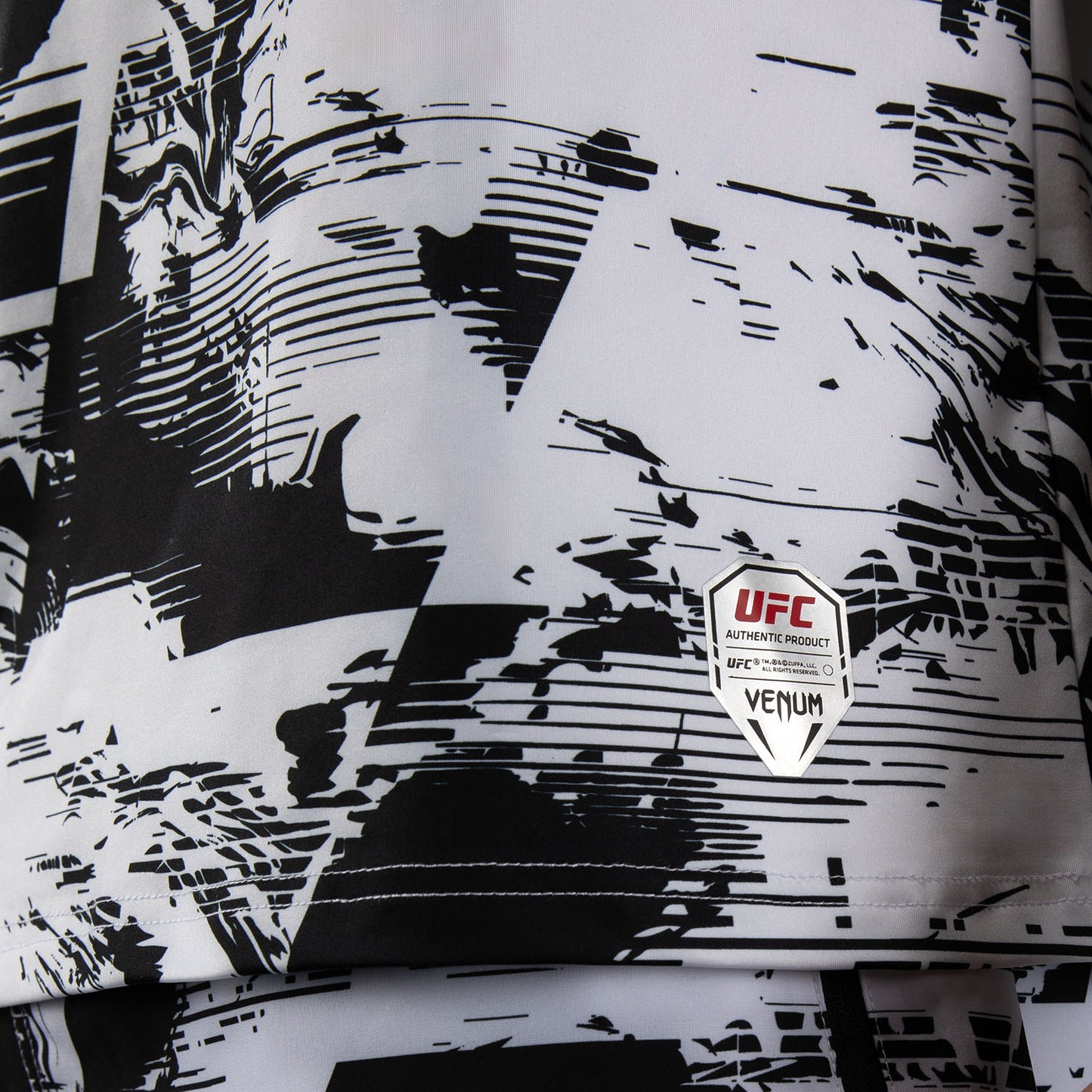 T-shirt manches courtes Performance Homme UFC Zenith by Venum Authentic Fight Week - Blanc