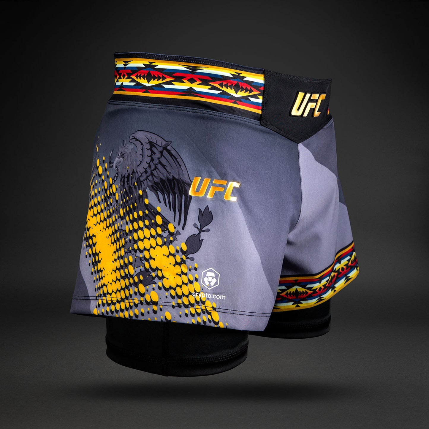 Short de combat court pour femmes UFC Unrivaled by Venum Julianna Peña - Noir - product-type_Shorts de MMA