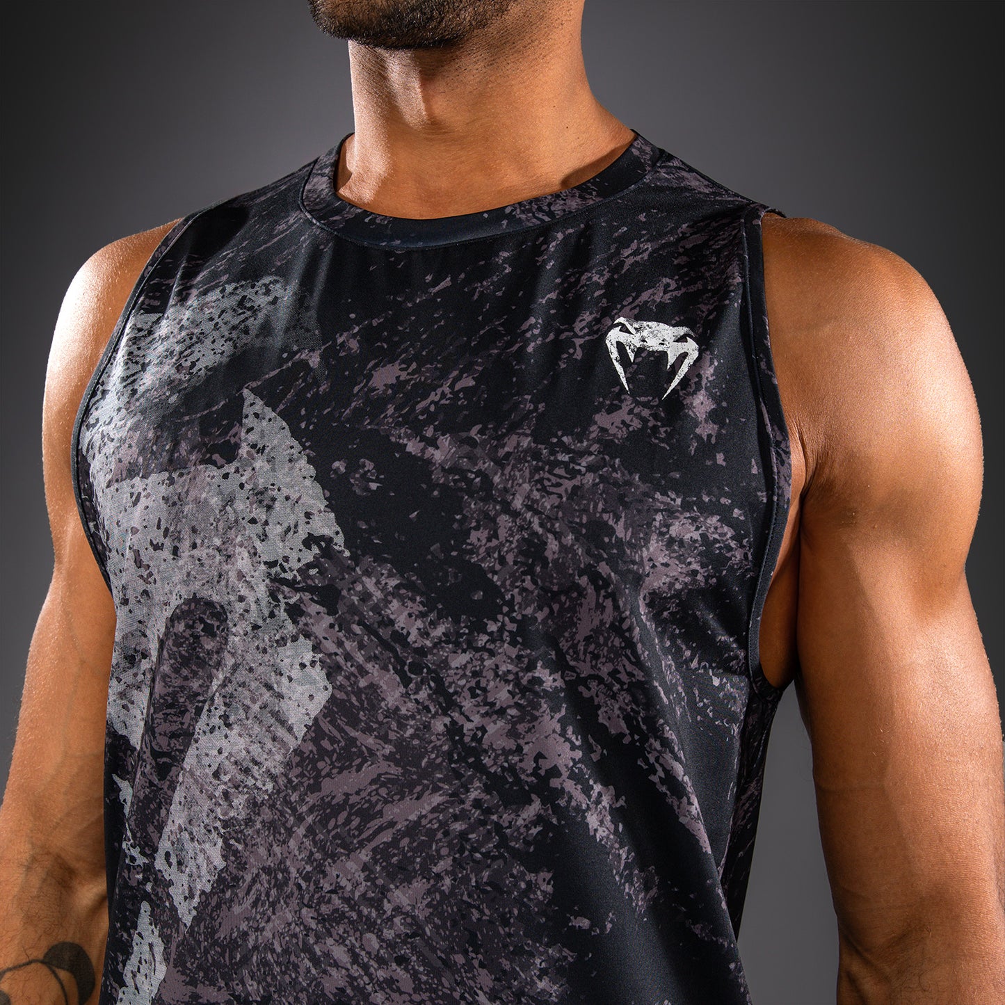 Débardeur Dry Tech Venum Rage & Workout - Noir/Gris