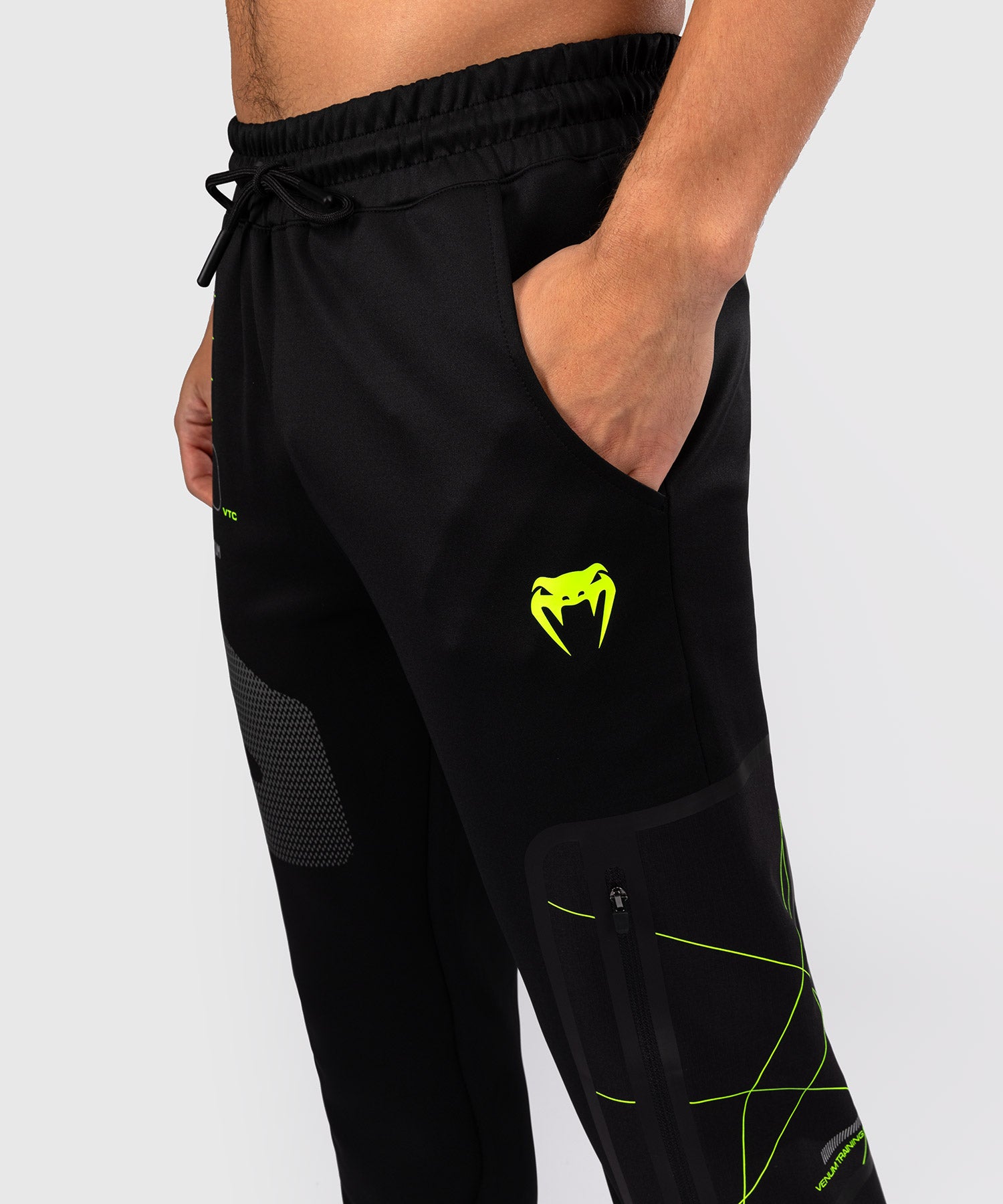 Jogging Venum Training Camp 4.0 - Noir/Vert Fluo - product-type_Pantalons de jogging