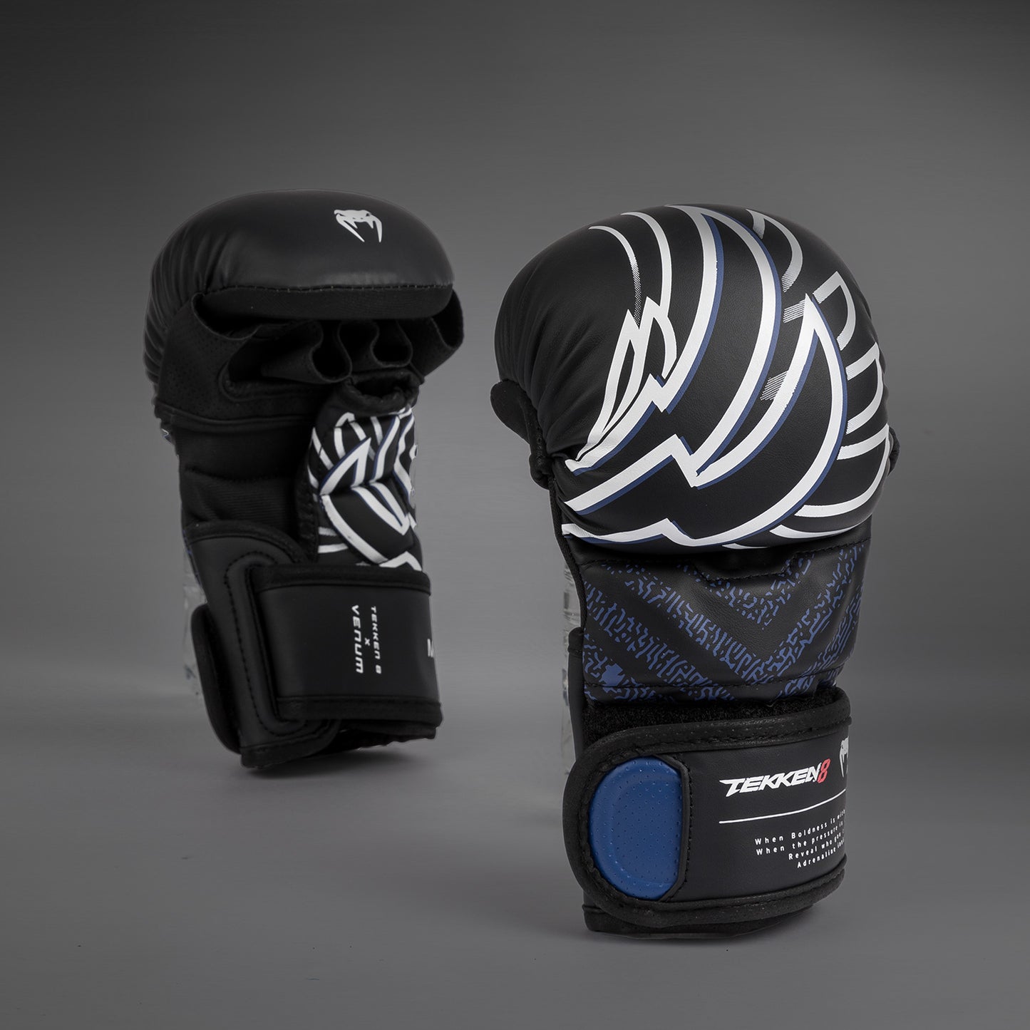 Gants de Sparring MMA Venum x TEKKEN 8 - Jin Kazama - Bleu/Noir/Blanc - product-type_Gants de Sparring