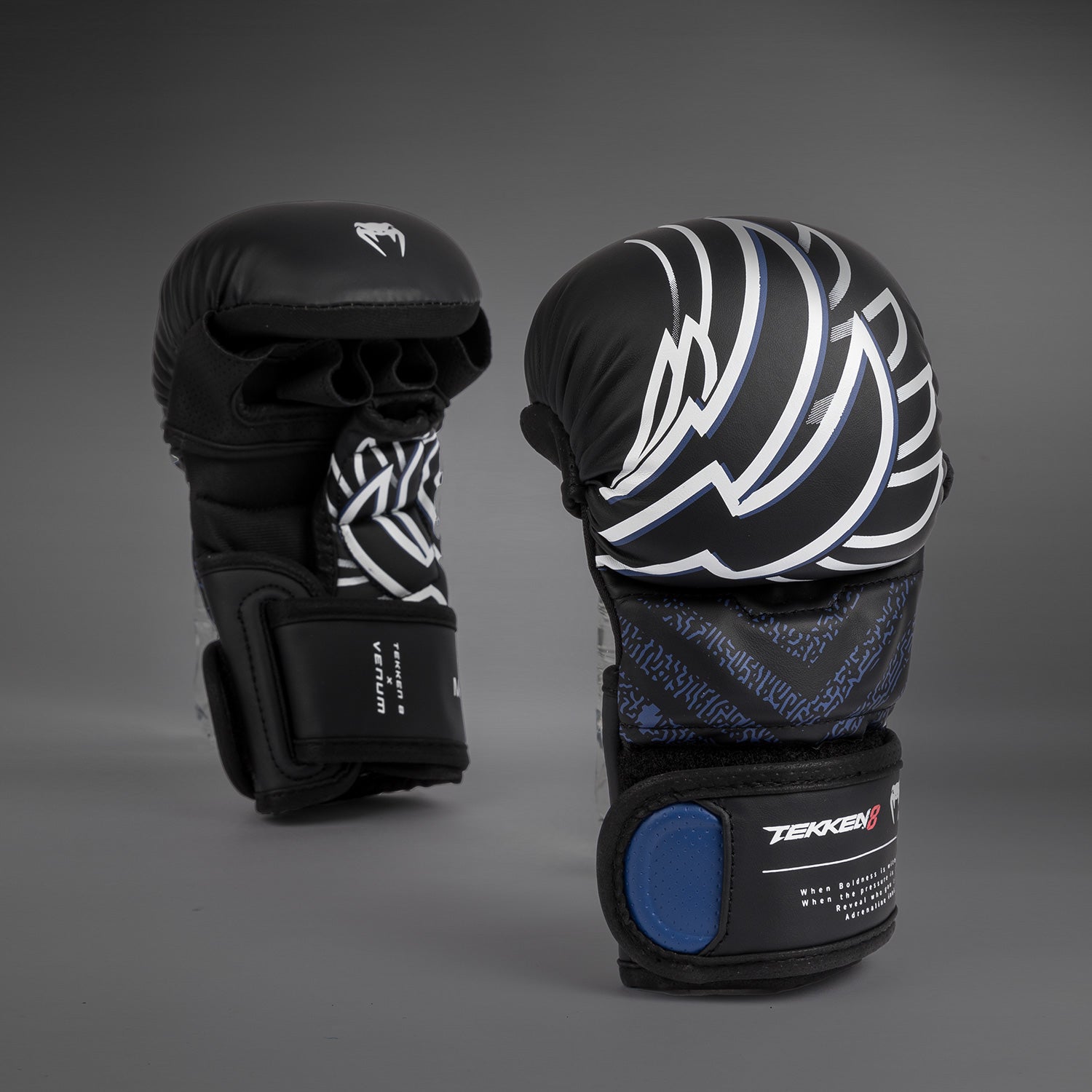 Gants de Sparring MMA Venum x TEKKEN 8 - Jin Kazama - Bleu/Noir/Blanc - product-type_Gants de Sparring