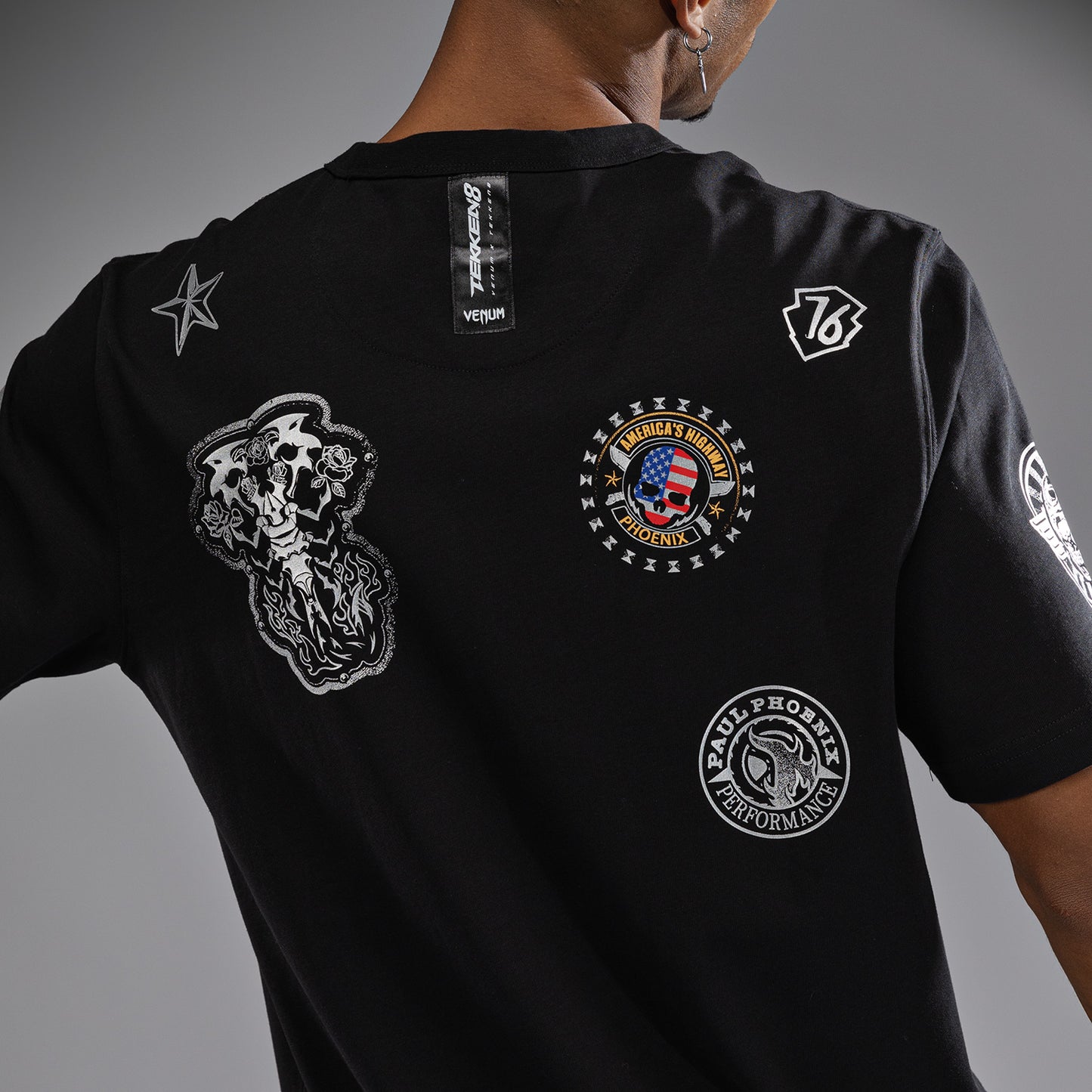 T-Shirt Venum x TEKKEN 8 - Paul Phoenix - Noir - product-type_T-Shirts