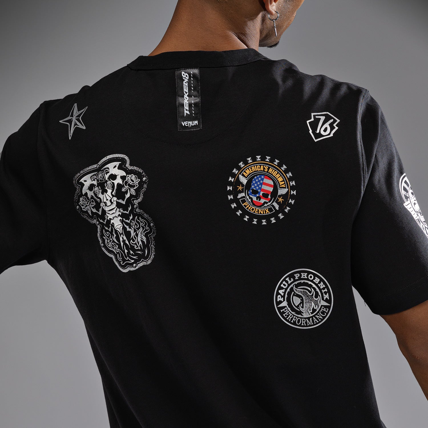 T-Shirt Venum x TEKKEN 8 - Paul Phoenix - Noir - product-type_T-Shirts