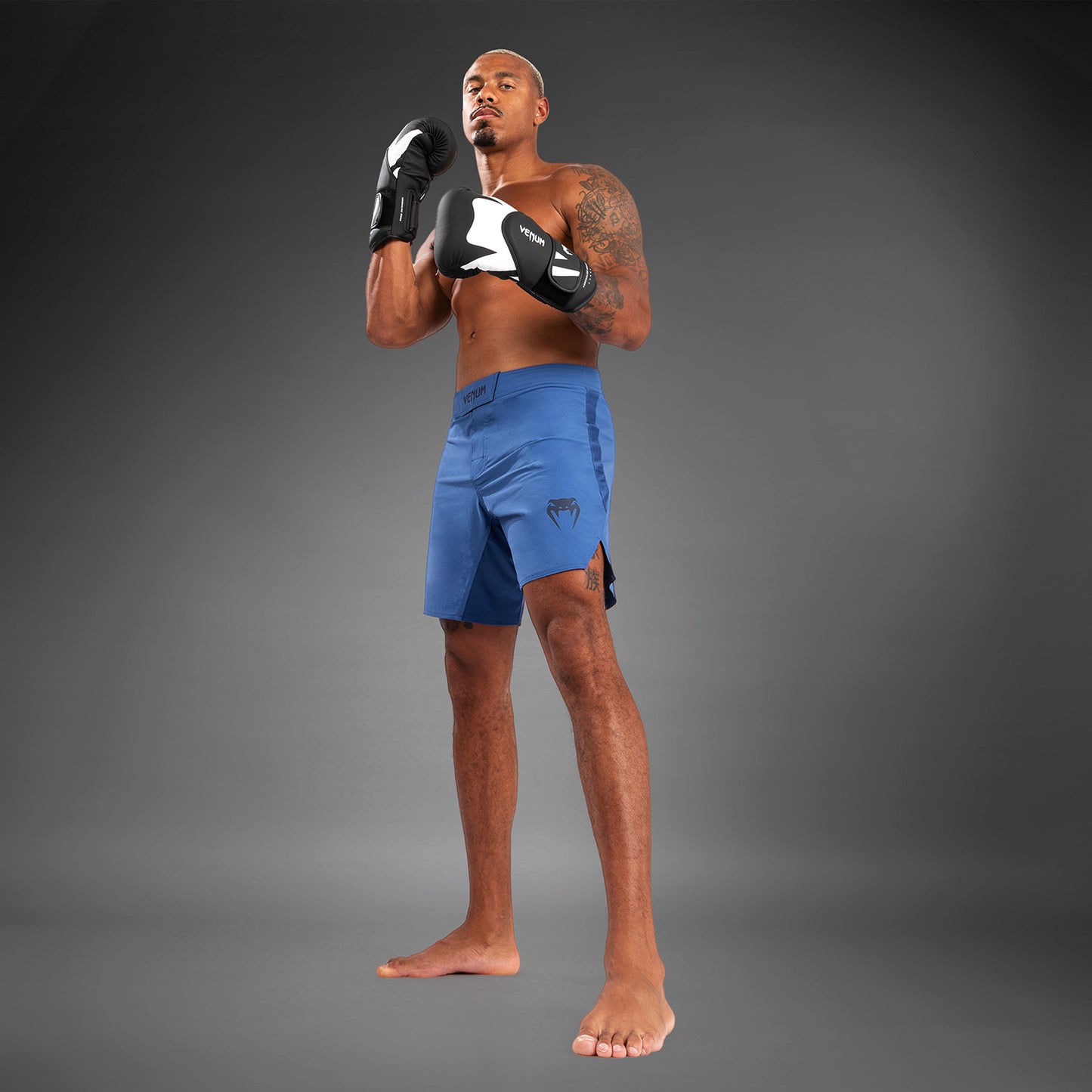 Short de combat pour homme Venum Contender - Bleu - product-type_Shorts de MMA