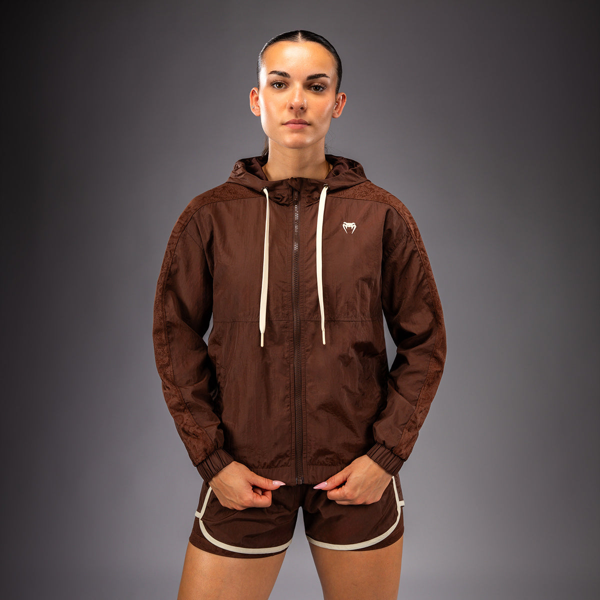 Veste de survêtement pour Femme Venum Viper - Marron - product-type_Vestes