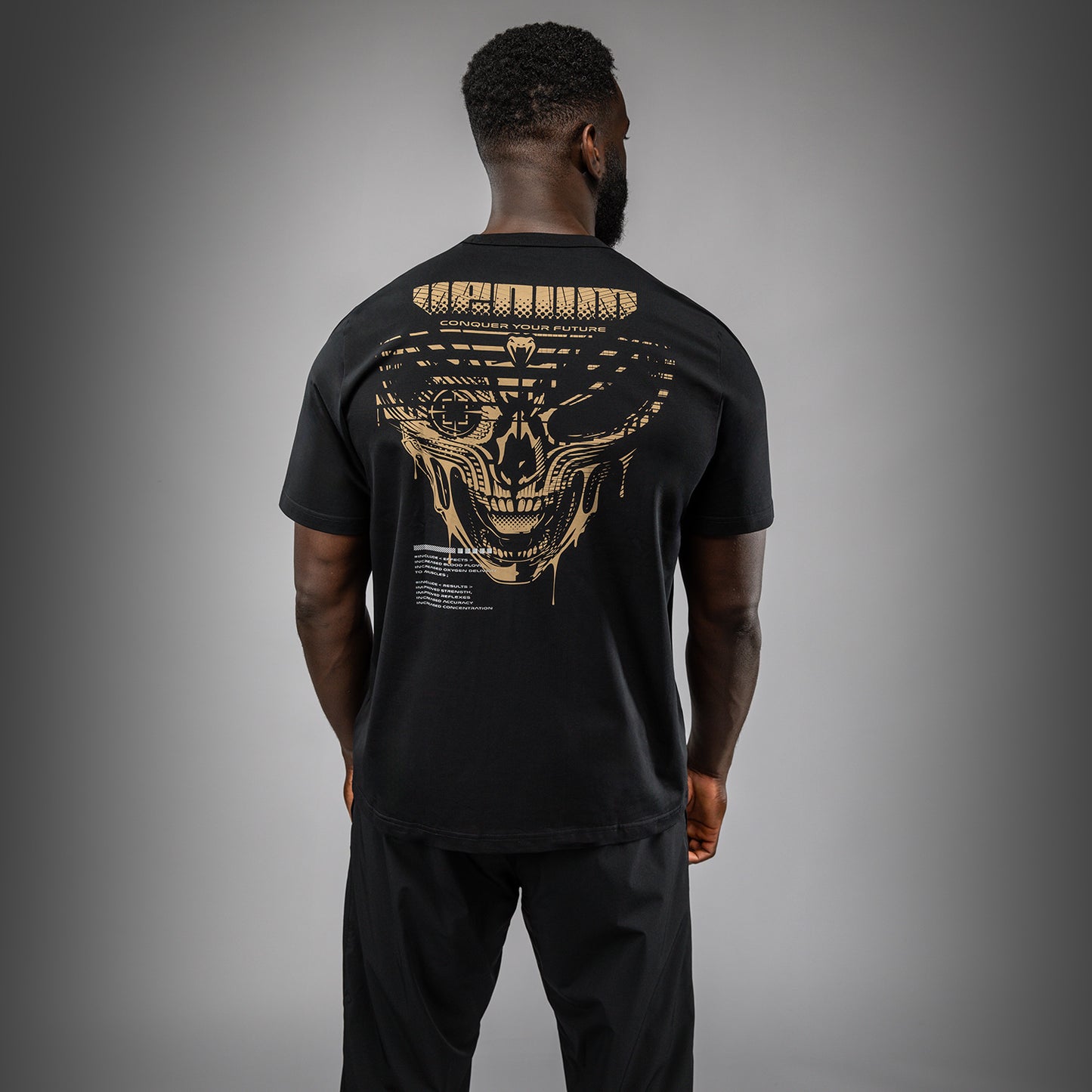 T-Shirt Venum Invader - Noir/Sable - product-type_T-Shirts