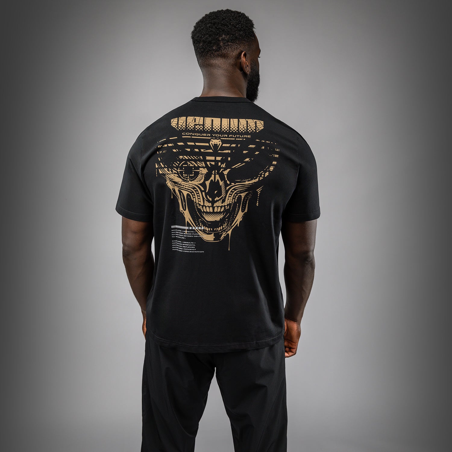 T-Shirt Venum Invader - Noir/Sable - product-type_T-Shirts