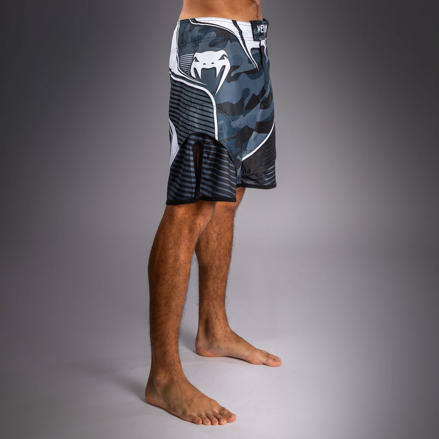 Short de Combat Venum Camo Hero - Bleu Marine Foncé/Bleu