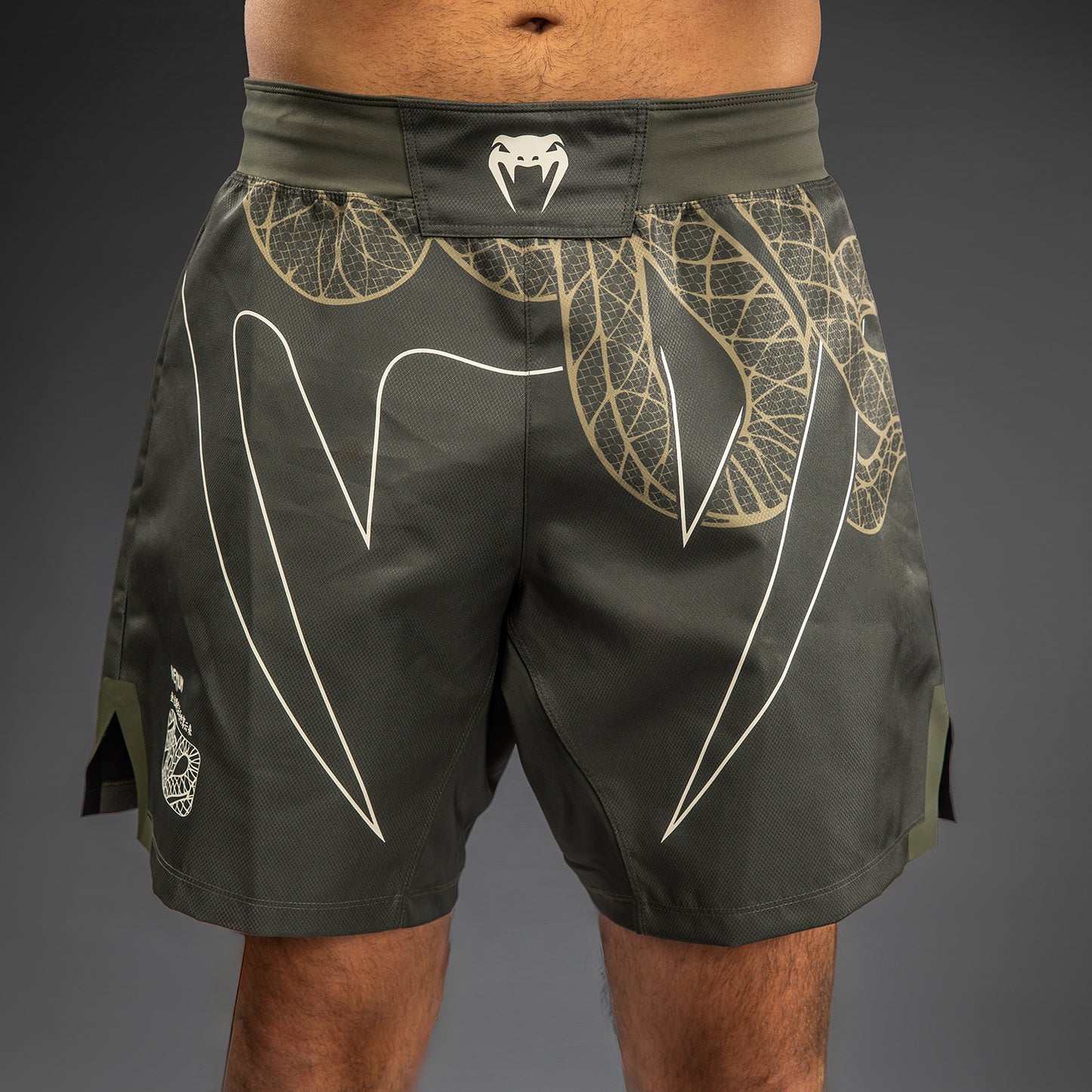 Short de Combat Venum Serpenti – Kaki/Bronze/Ivoire - product-type_Shorts de MMA