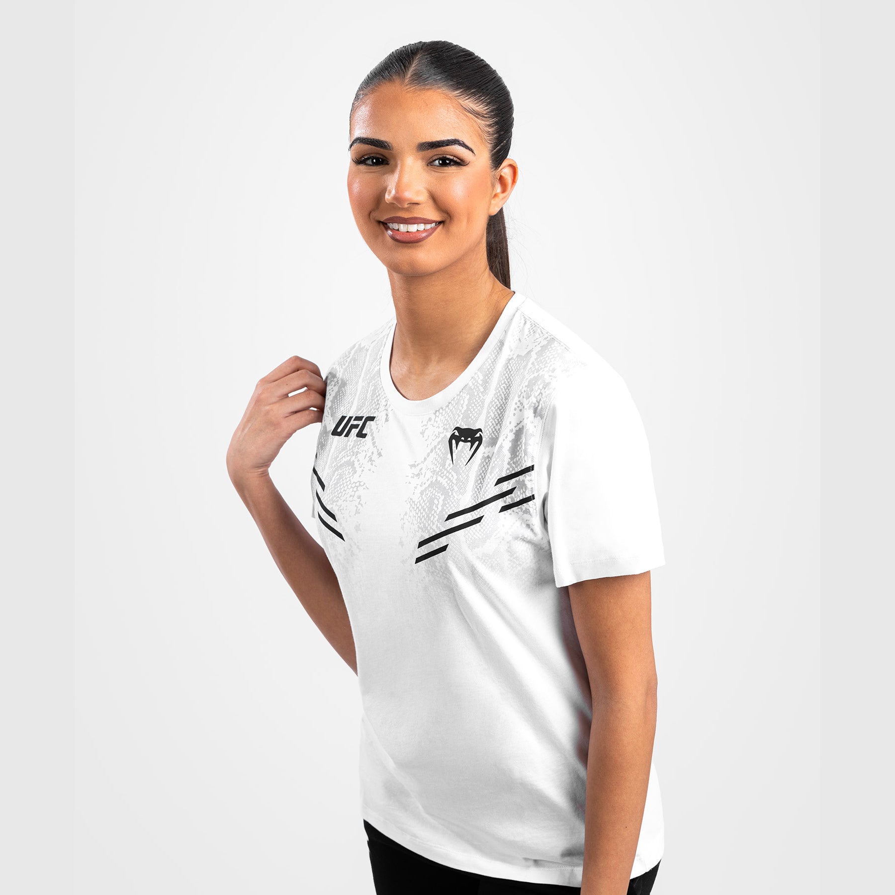 T-shirt à manches courtes pour Femmes UFC Adrenaline by Venum Replica - Blanc - product-type_T-Shirts