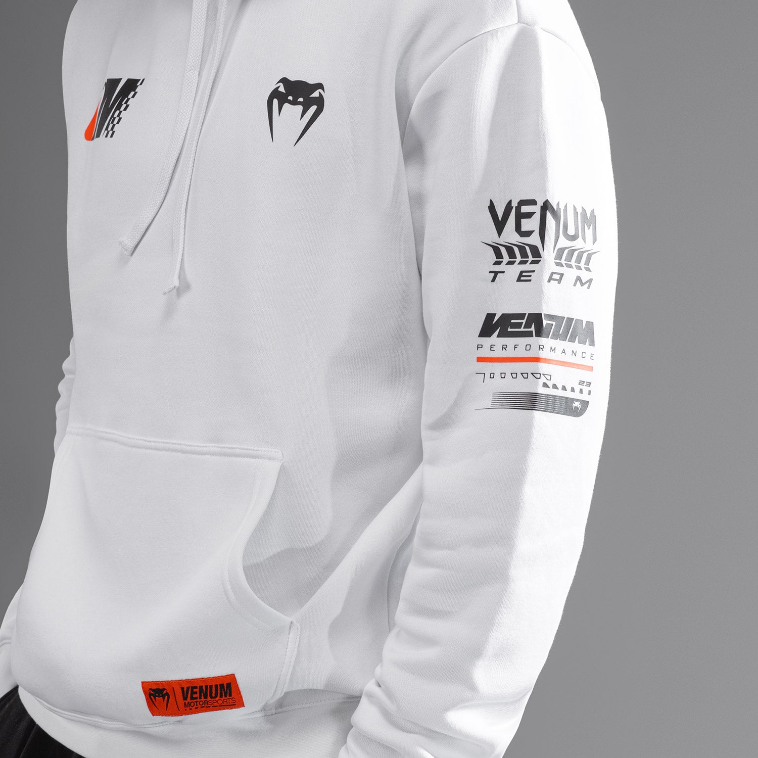 Sweatshirt à Capuche Venum Motorsport - Blanc Neige - product-type_Sweatshirts