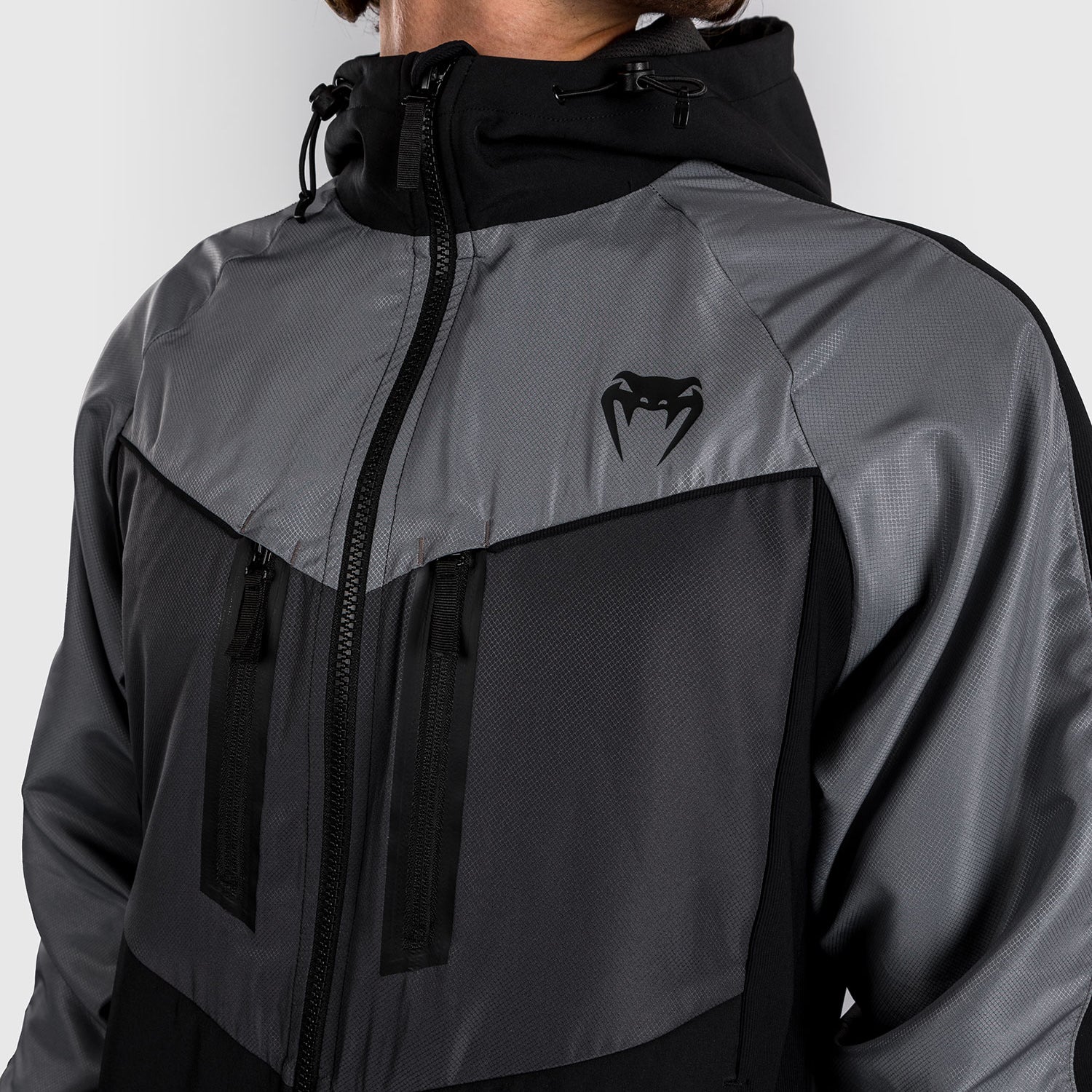 Veste de survêtement Venum Laser 3.0 - Noir/Gris - product-type_Vestes