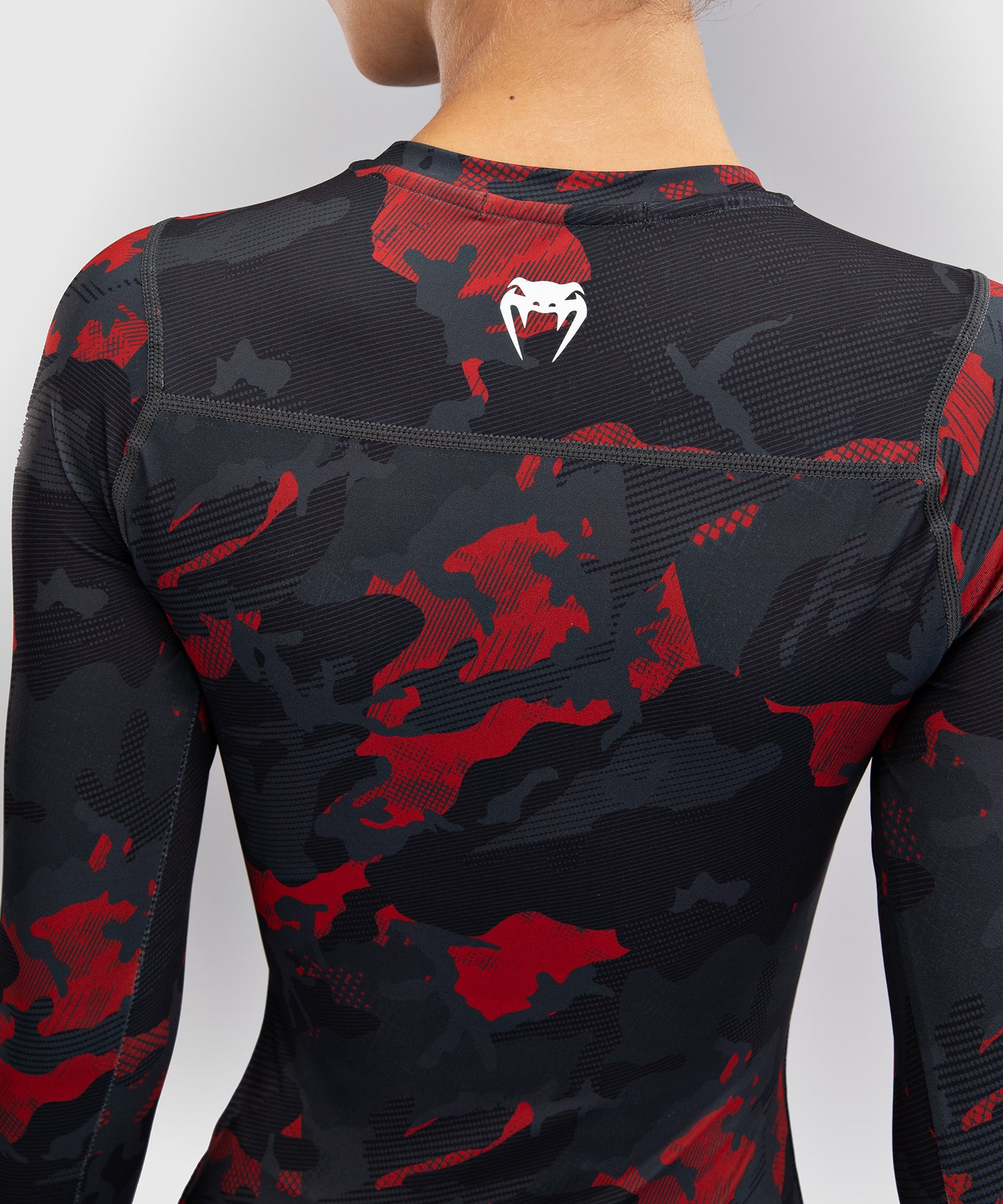 Rashguard pour Femmes Venum x Sophia Rose - Urban Red Camo - product-type_T-Shirts de Compression
