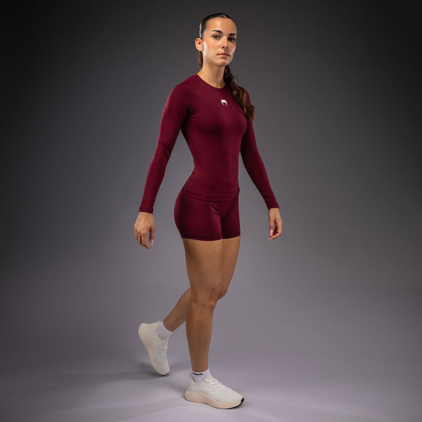 Rashguard à Manches Longues Venum Aero XT - Prune