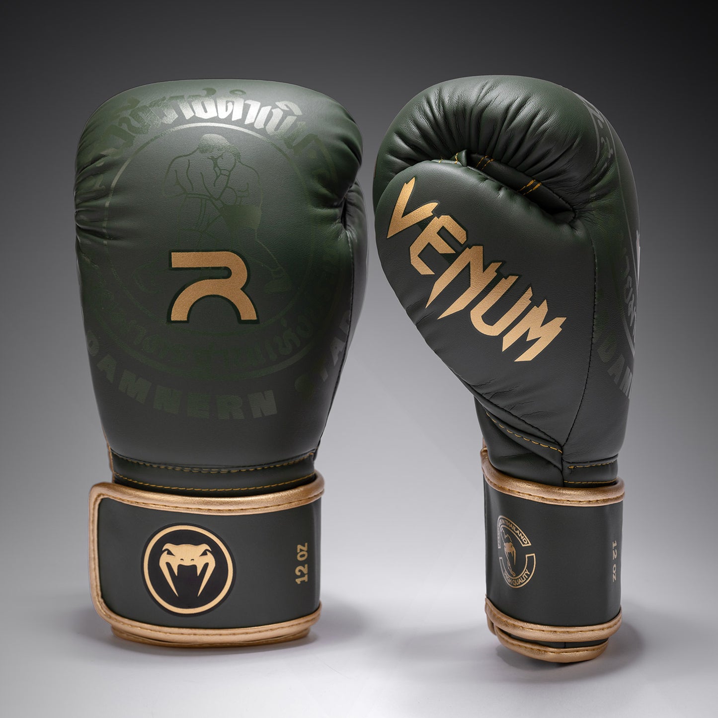Gants de Boxe Venum x Rajadamnern - Vert Militaire - product-type_Gants de boxe