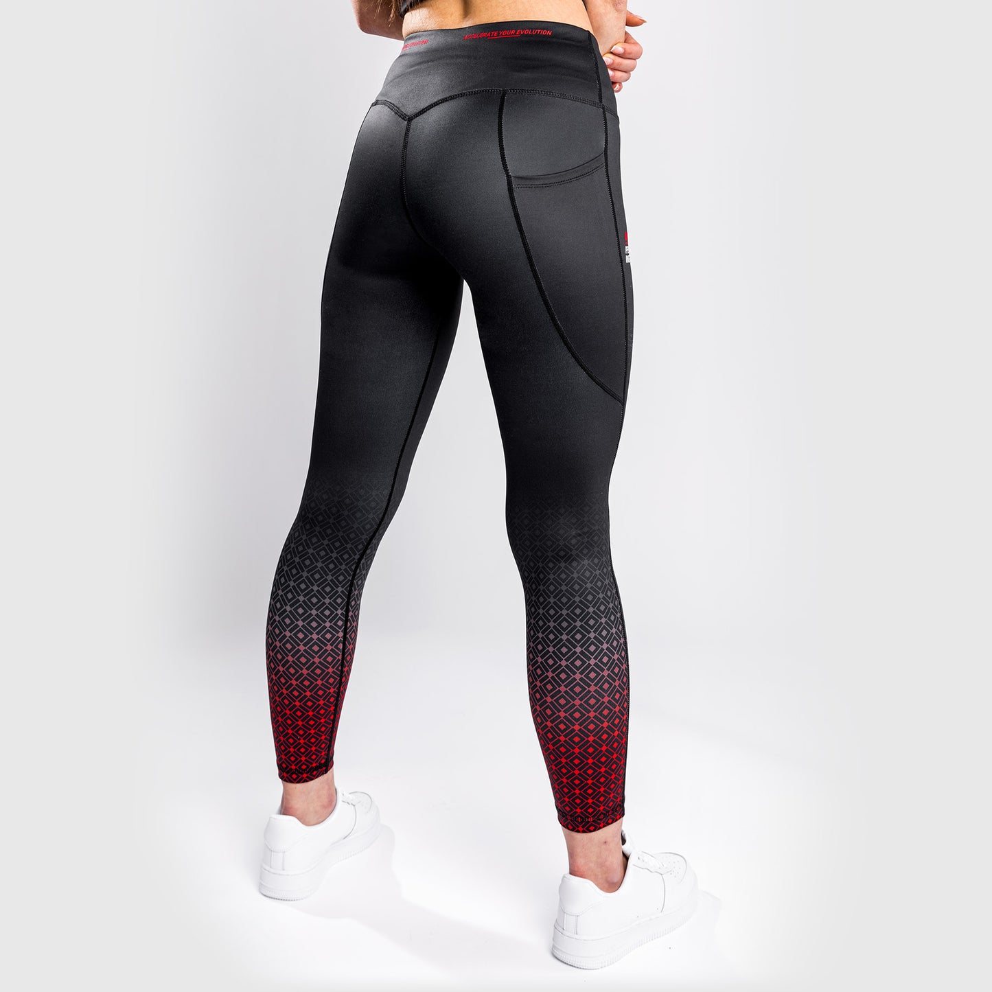 Legging UFC Venum Performance Institute - Noir/Rouge