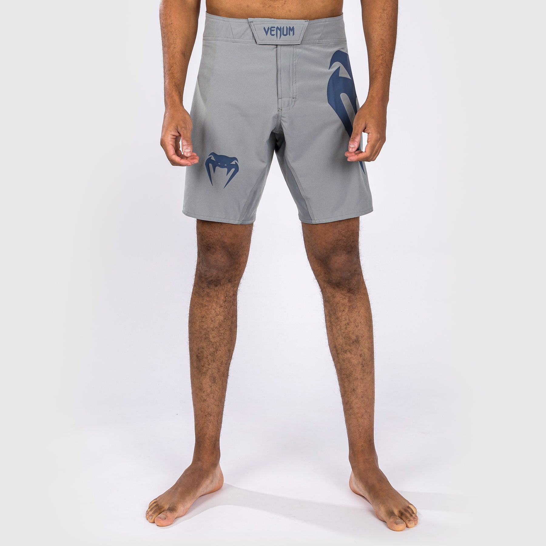 Short de combat Venum Light 5.0 - Gris/Bleu - product-type_Shorts de MMA