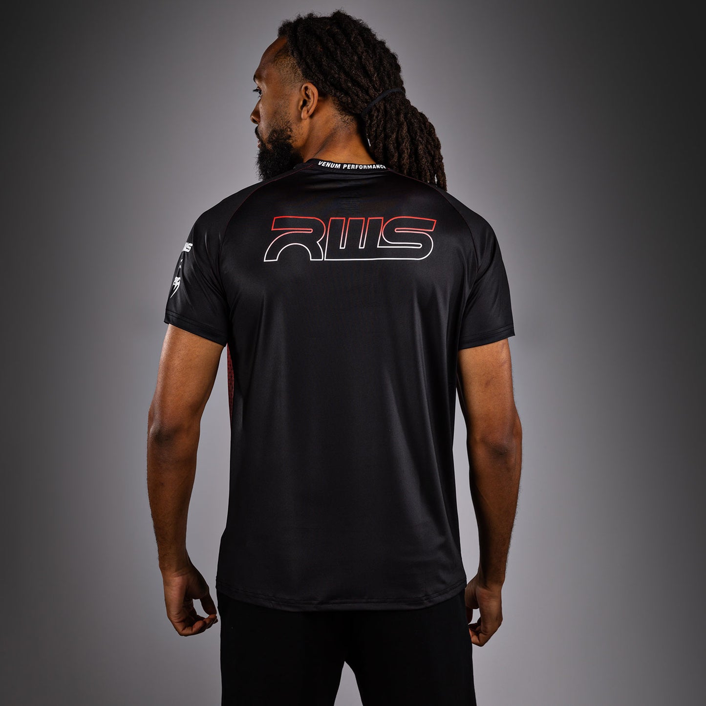 T-shirt Dry-Tech Homme Venum x RWS 2.0 – Noir/Rouge - product-type_T-Shirts Dry Tech