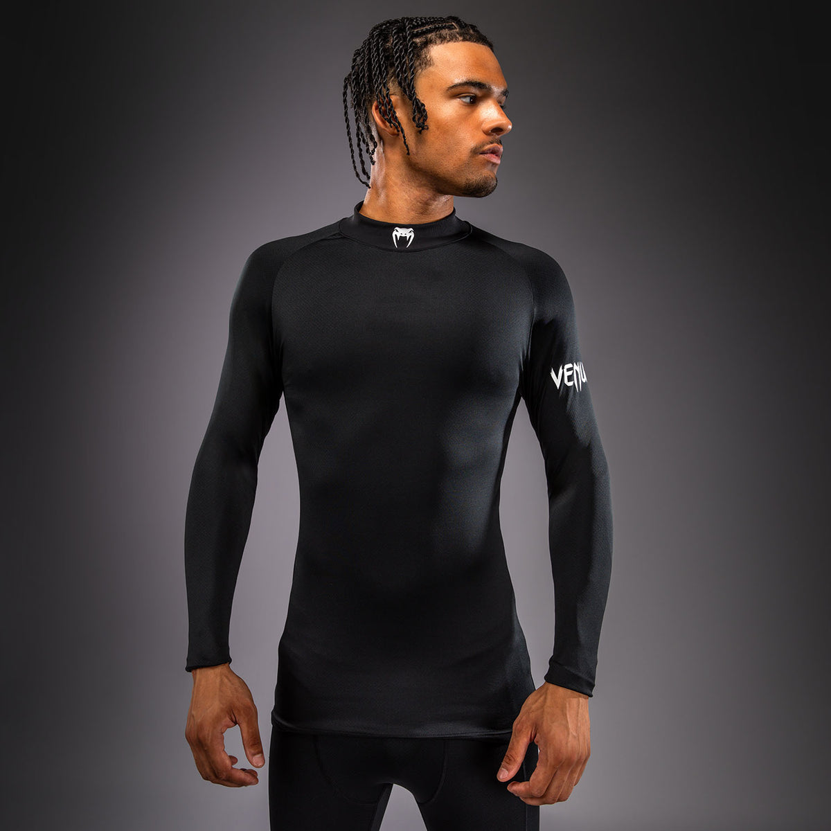 T-shirt à manches longues Venum MX Basics - Noir/Blanc