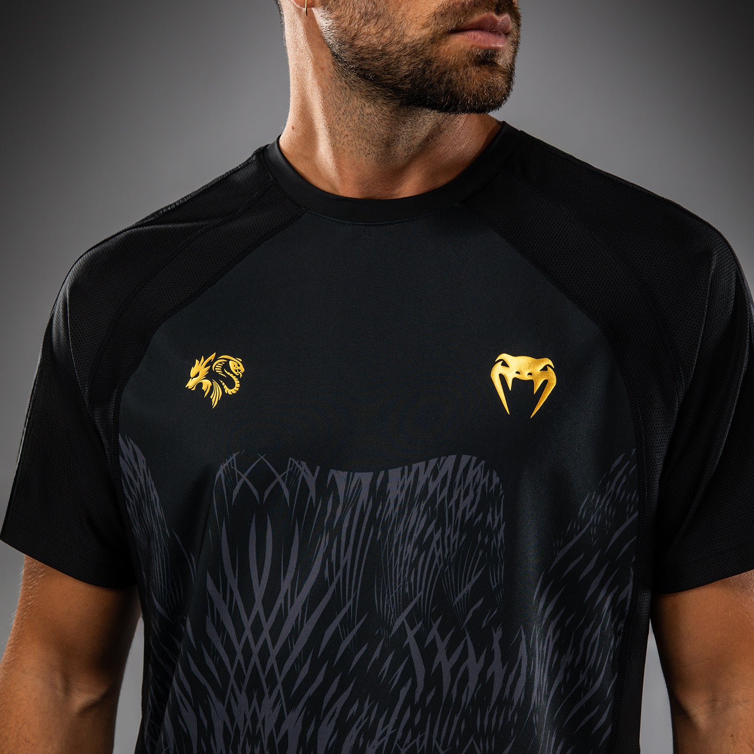 T-shirt Dry-Tech Venum x Chimaev - Noir/Gris - product-type_T-Shirts Dry Tech
