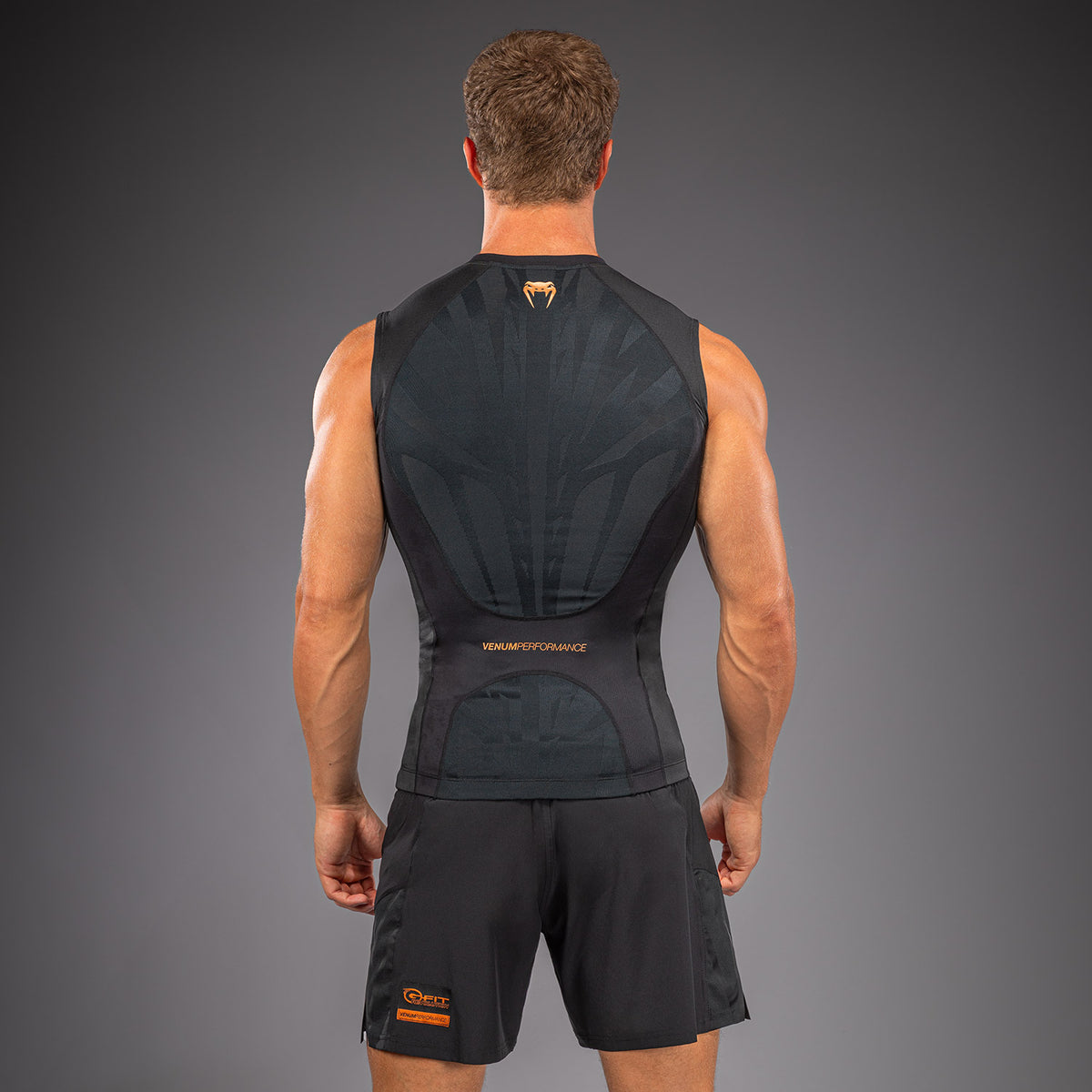 Rashguard sans manches Venum G-Fit Revolution - Noir/Cuivre