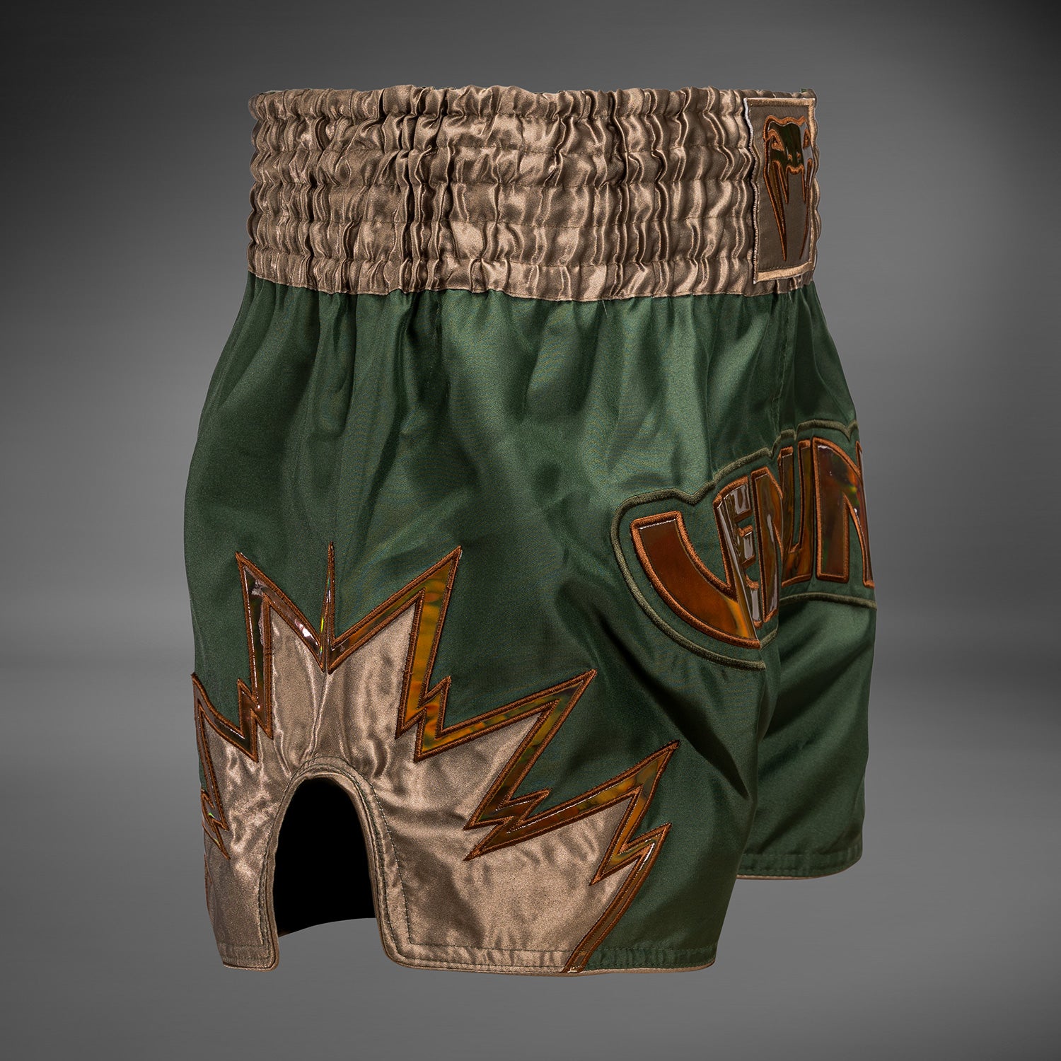 Shorts de Muay Thai Venum Inferno - Kaki/Bronze - product-type_Shorts de Muay Thai