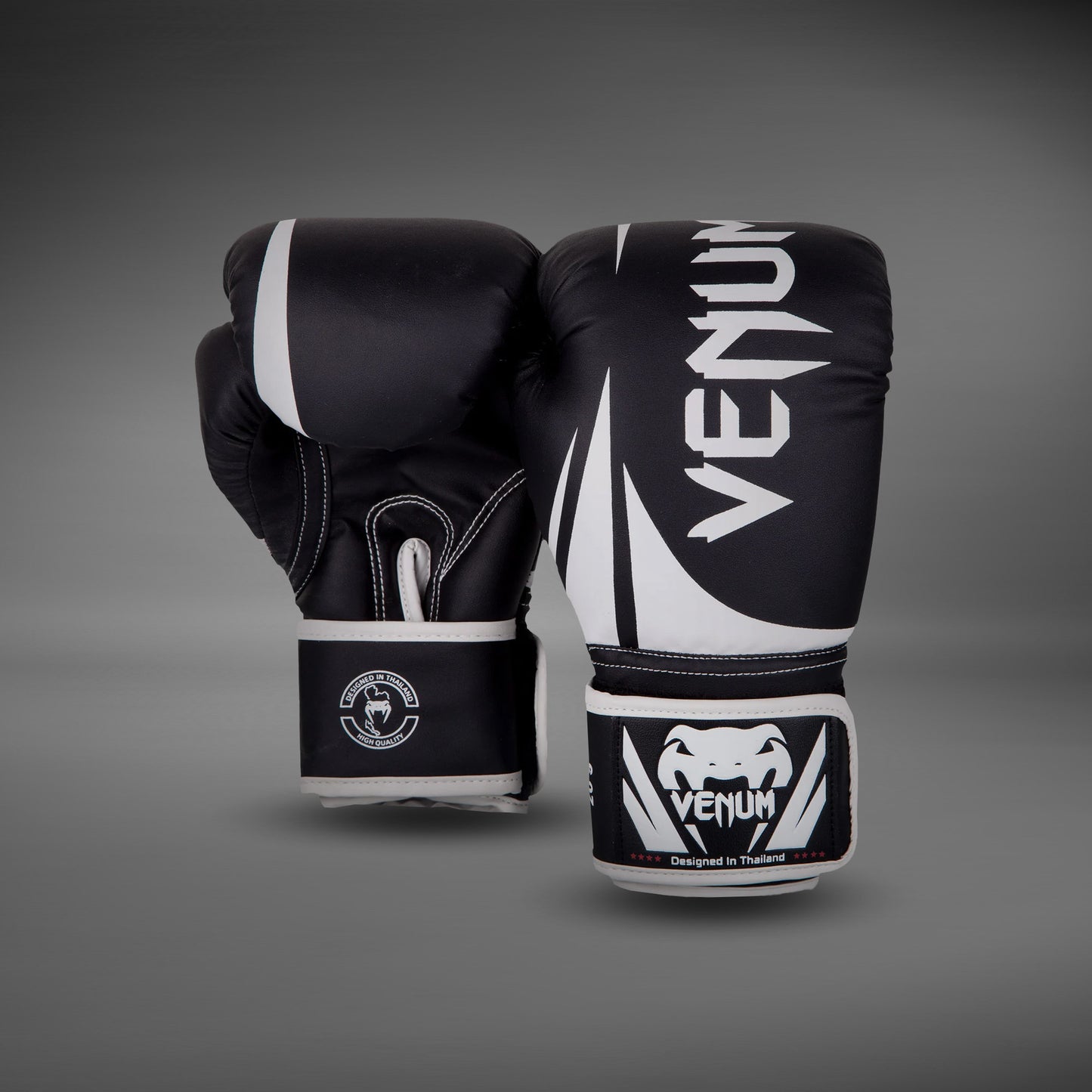 Gants de boxe Venum Challenger 2.0 pour Enfants - Noir/Blanc - product-type_Gants de boxe