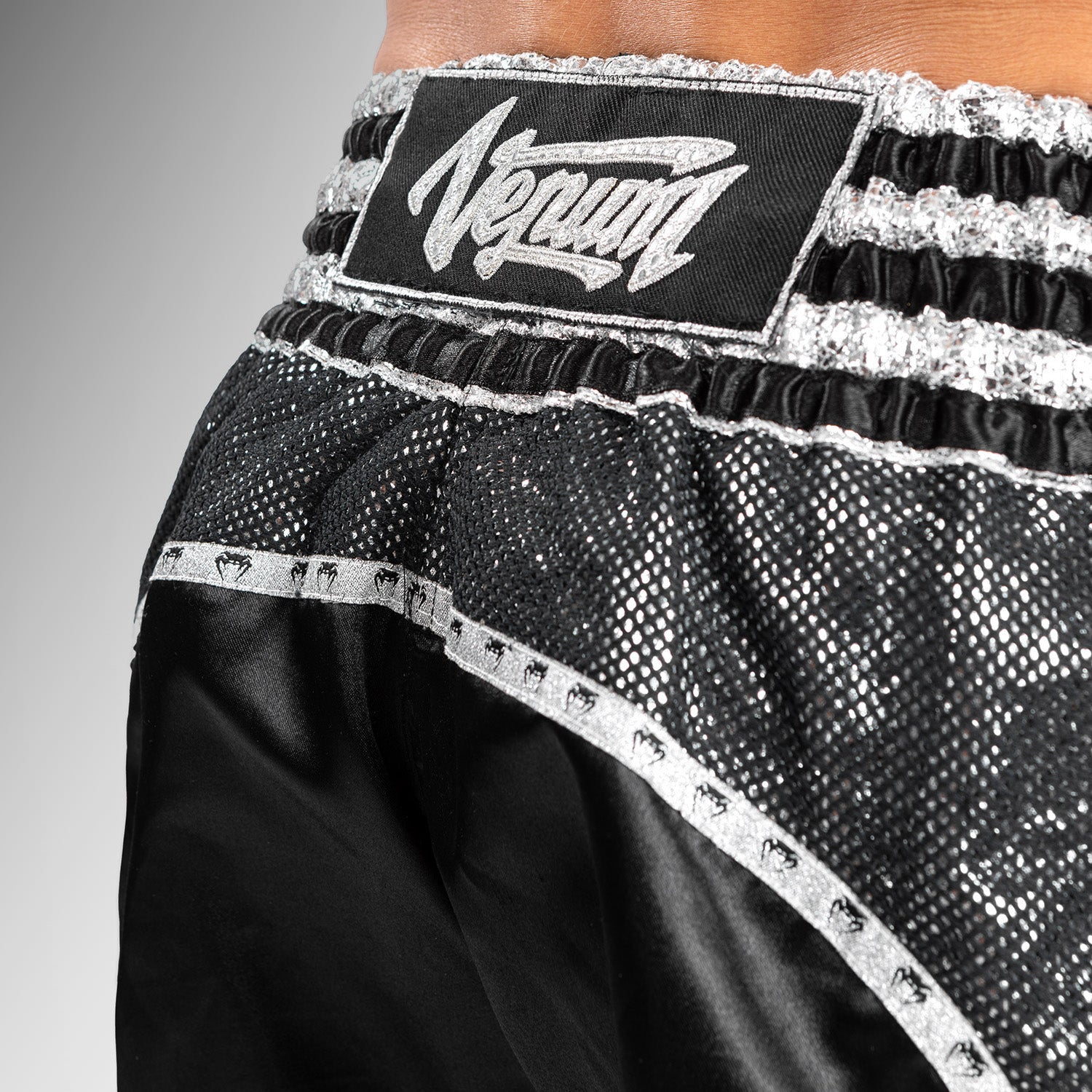 Short de Muay Thai Absolute 2.0 Venum - Noir/Argent - product-type_Shorts de Muay Thai