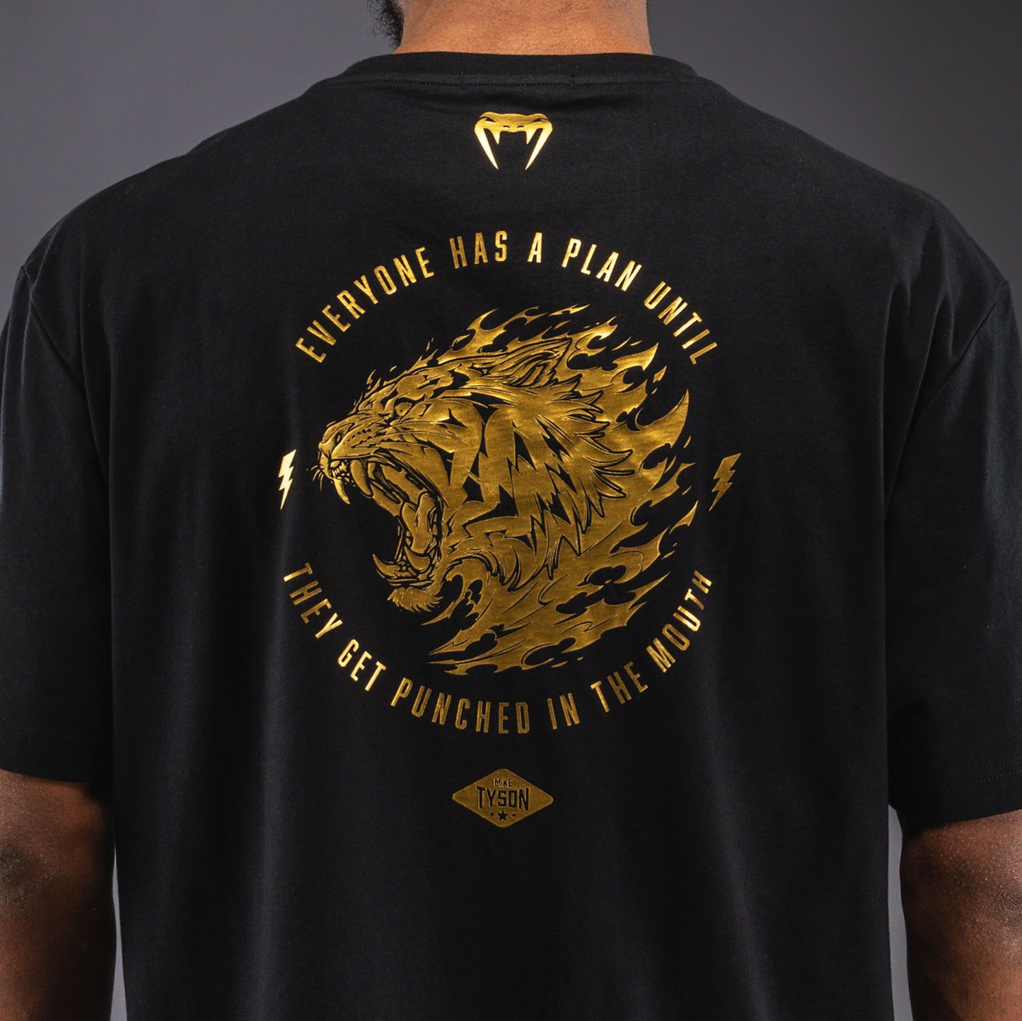 T-shirt Venum x Mike Tyson Tiger - Noir/Or - product-type_T-Shirts