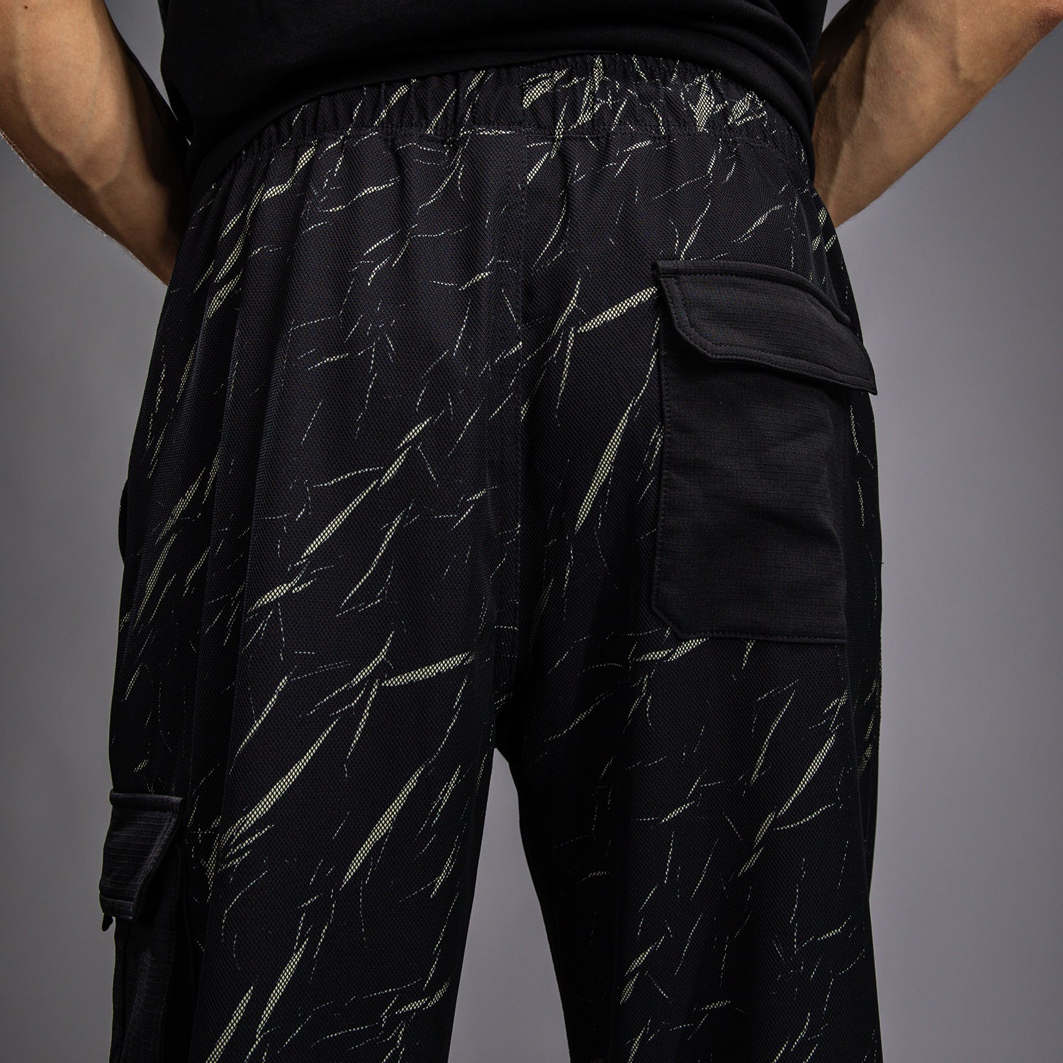 Jogging pour Hommes Venum Trooper - Noir/Beige - product-type_Pantalons de jogging