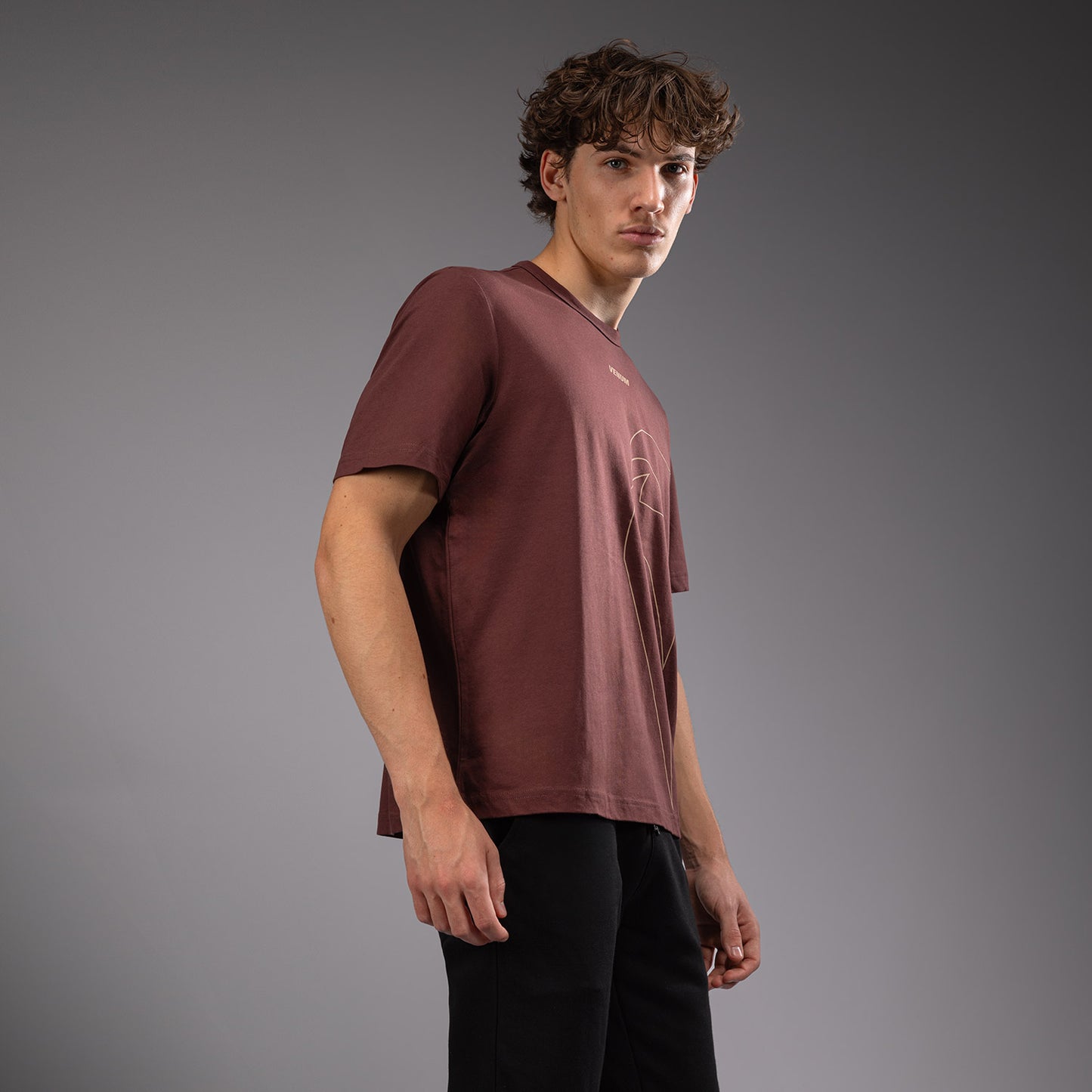 T-shirt Venum Giant Connect - Marron chocolat - product-type_T-Shirts