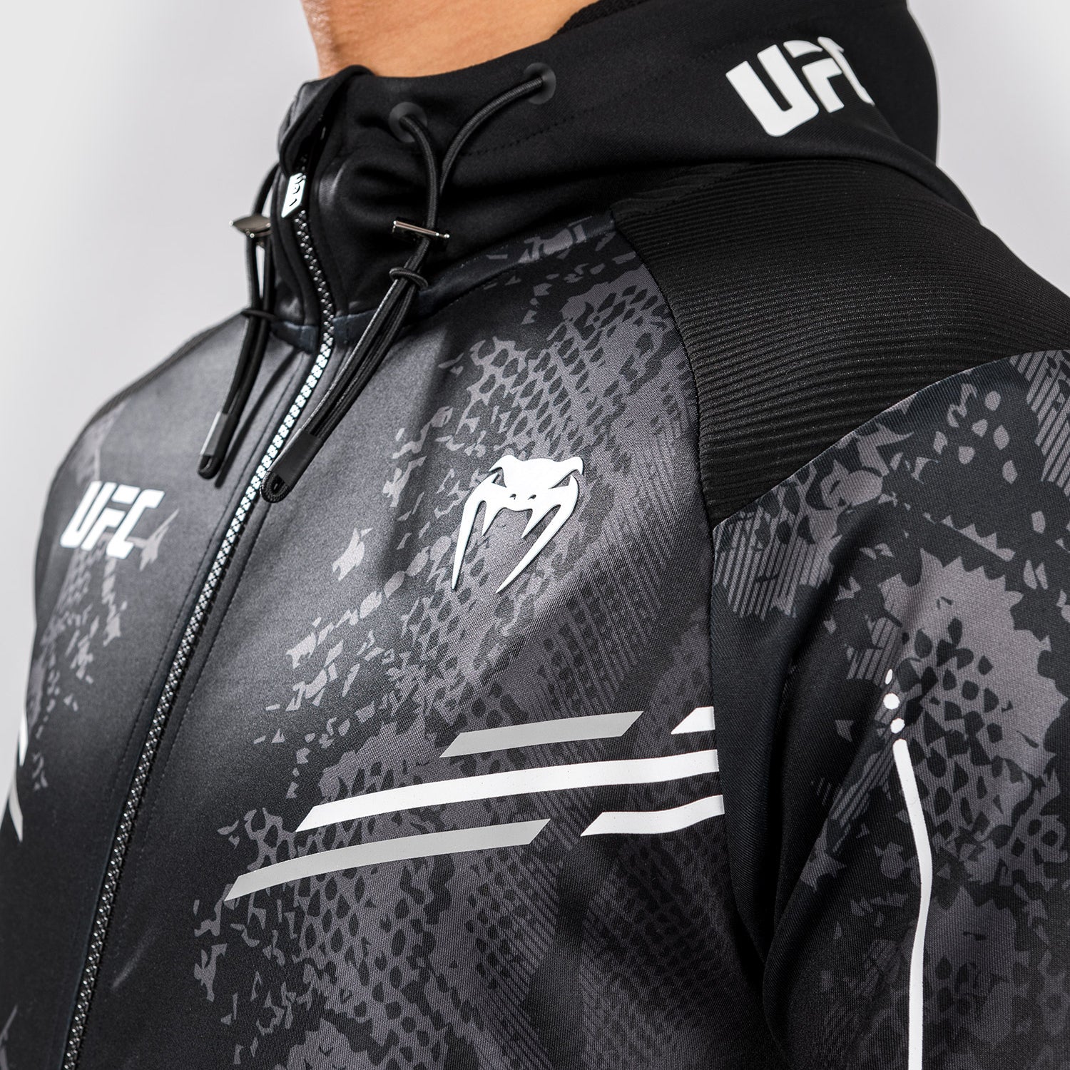 Veste à capuche pour Hommes UFC Adrenaline by Venum Authentic Fight Night - Noir - product-type_Vestes