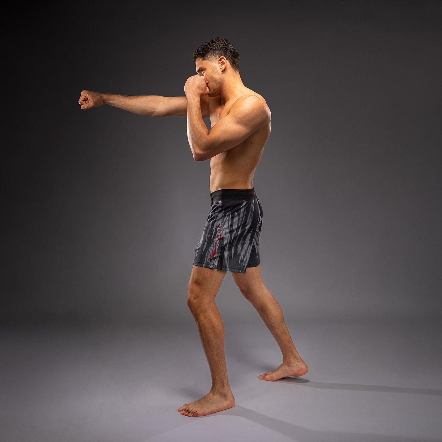 Short de Combat Venum Demon - Noir/Gris