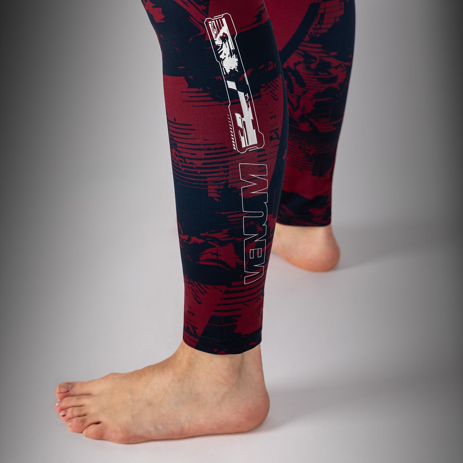 Legging Femme UFC Zenith by Venum Authentic Fight Week - Bleu marine/Bordeaux/Argent - product-type_Leggings