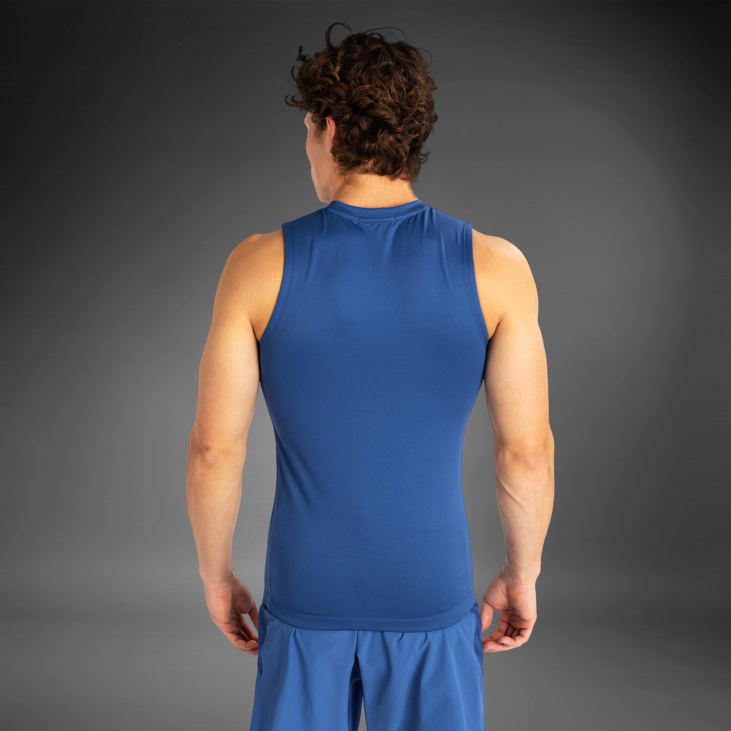 Rashguard sans manches pour hommes Venum Contender - Bleu - product-type_T-Shirts de Compression