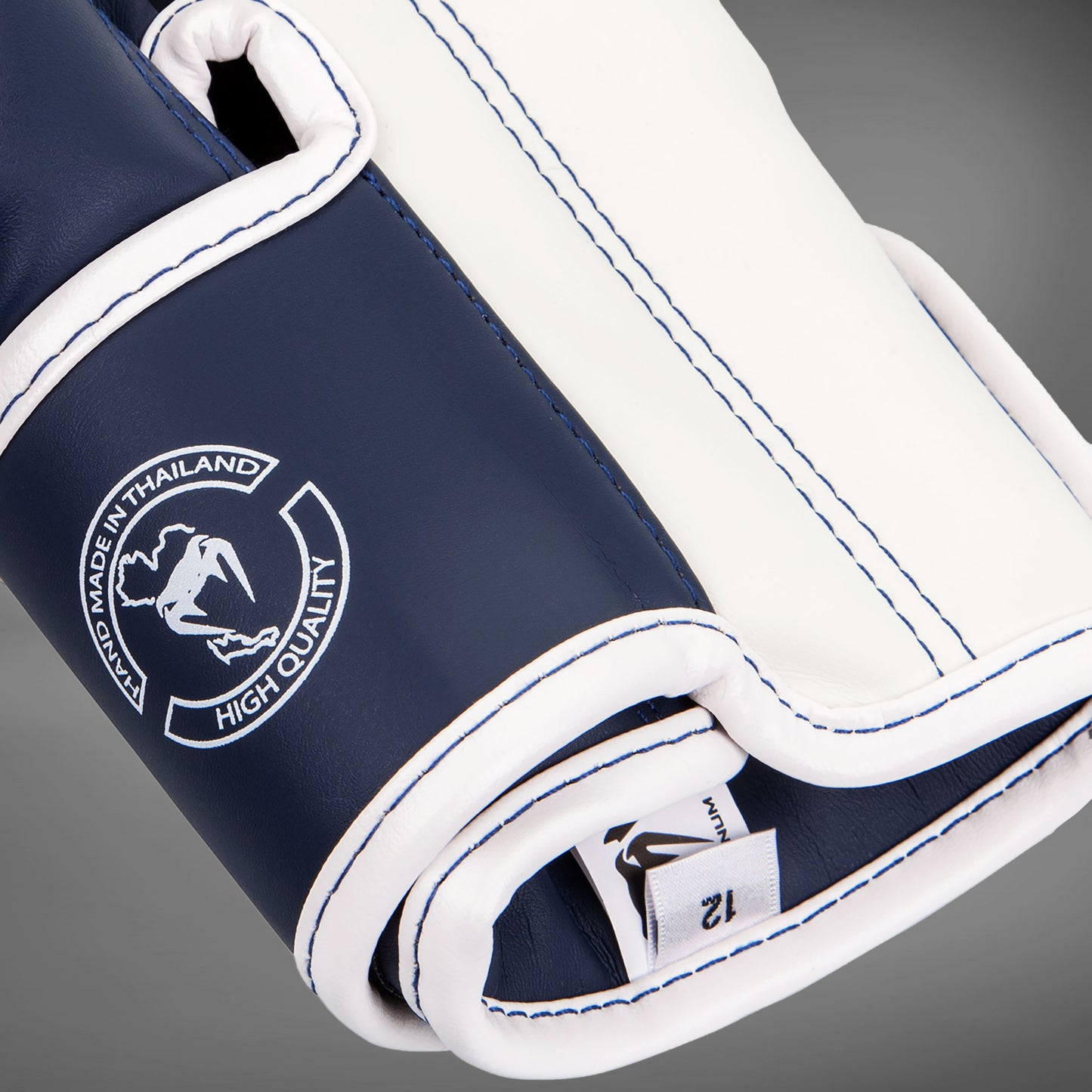 Gants de boxe Venum Elite - Blanc/Bleu Marine - product-type_Gants de boxe
