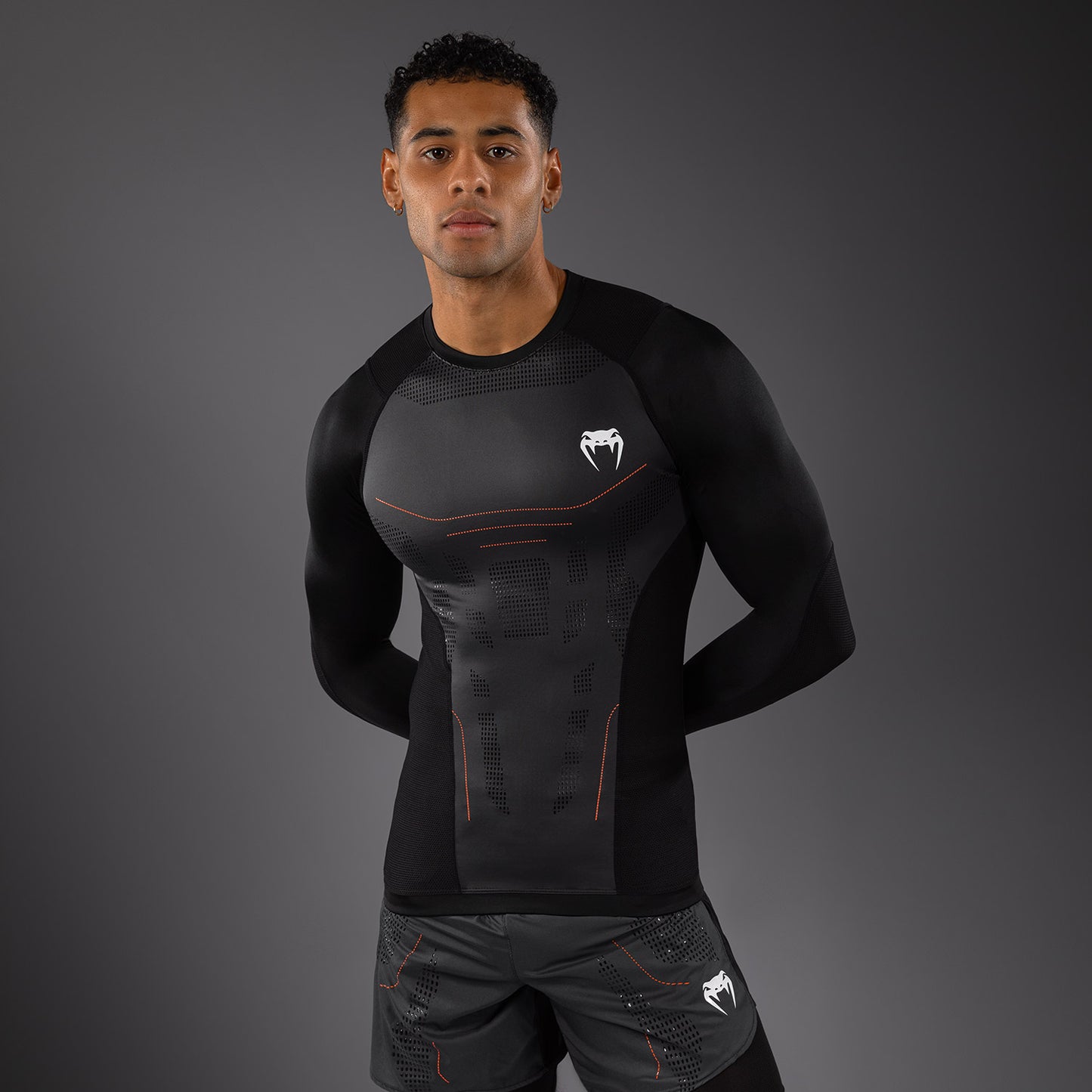 Rashguard Venum Technical 3.0 - Graphite - product-type_T-Shirts de Compression