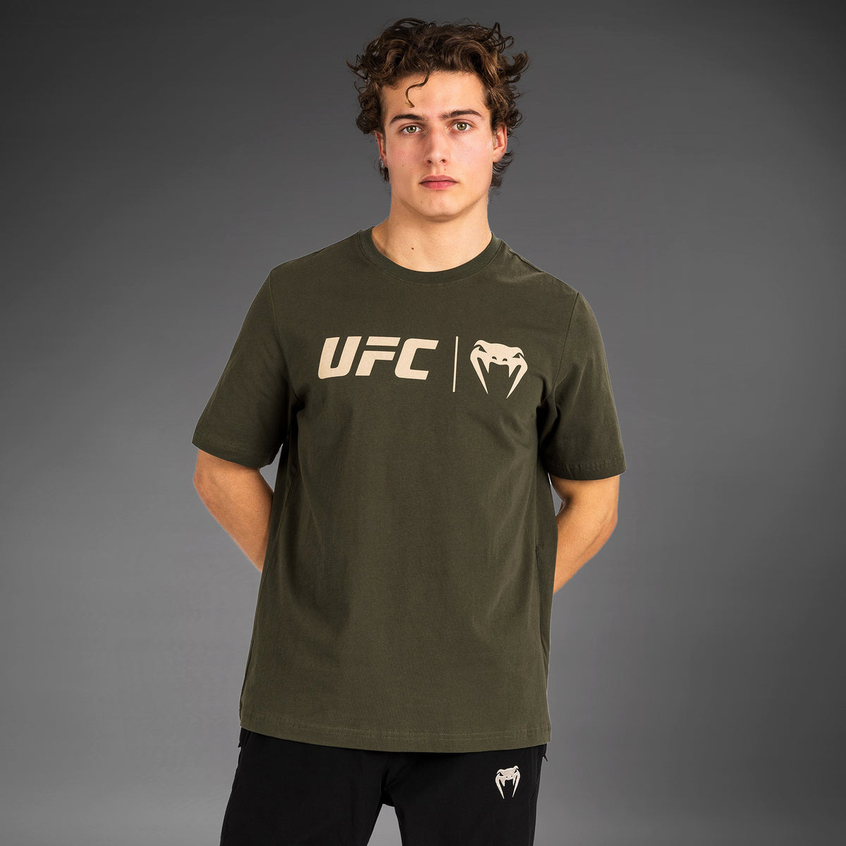 T-Shirt UFC Venum Classic - Kaki/Bronze - product-type_T-Shirts