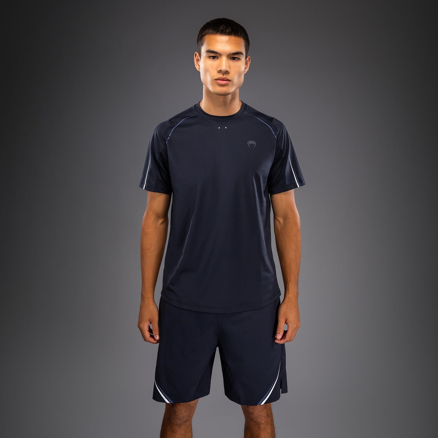 T-shirt Dry Tech Venum G-Core - Bleu Marine/Blanc